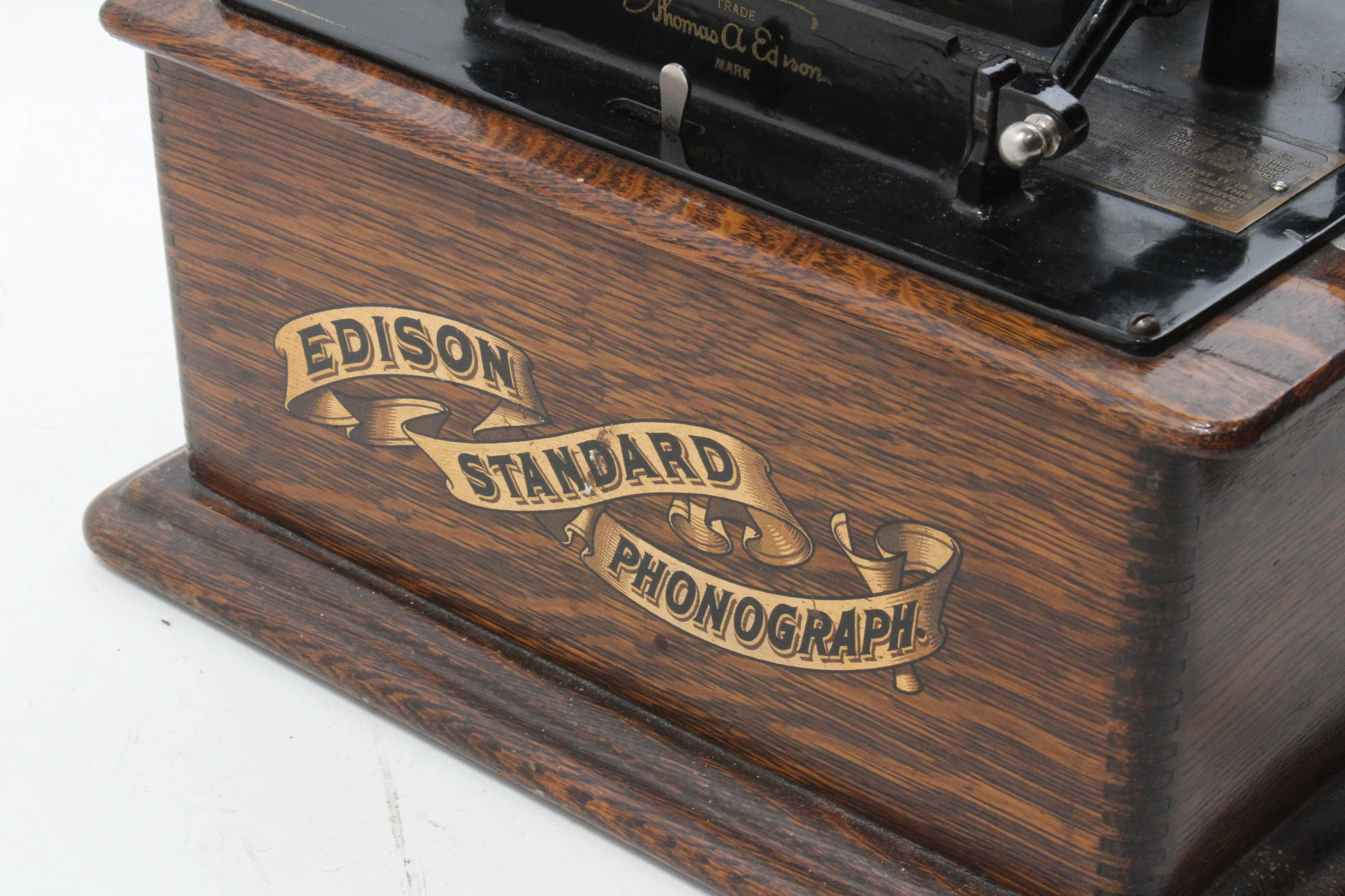 1903 Thomas Edison Trademarked "Edison Standard" Phonograph
