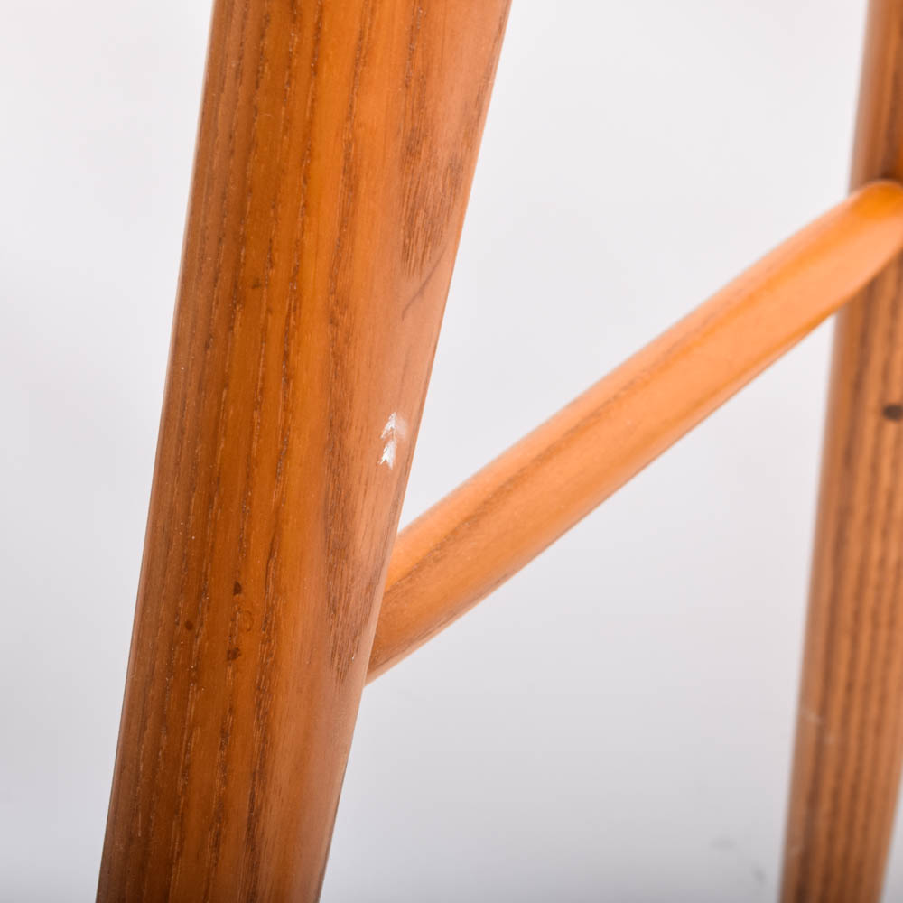 Pair of Stephen Swift Nantucket Wood Kitchen Stools