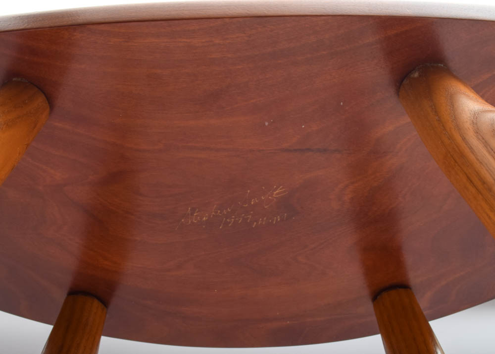 Pair of Stephen Swift Nantucket Wood Kitchen Stools