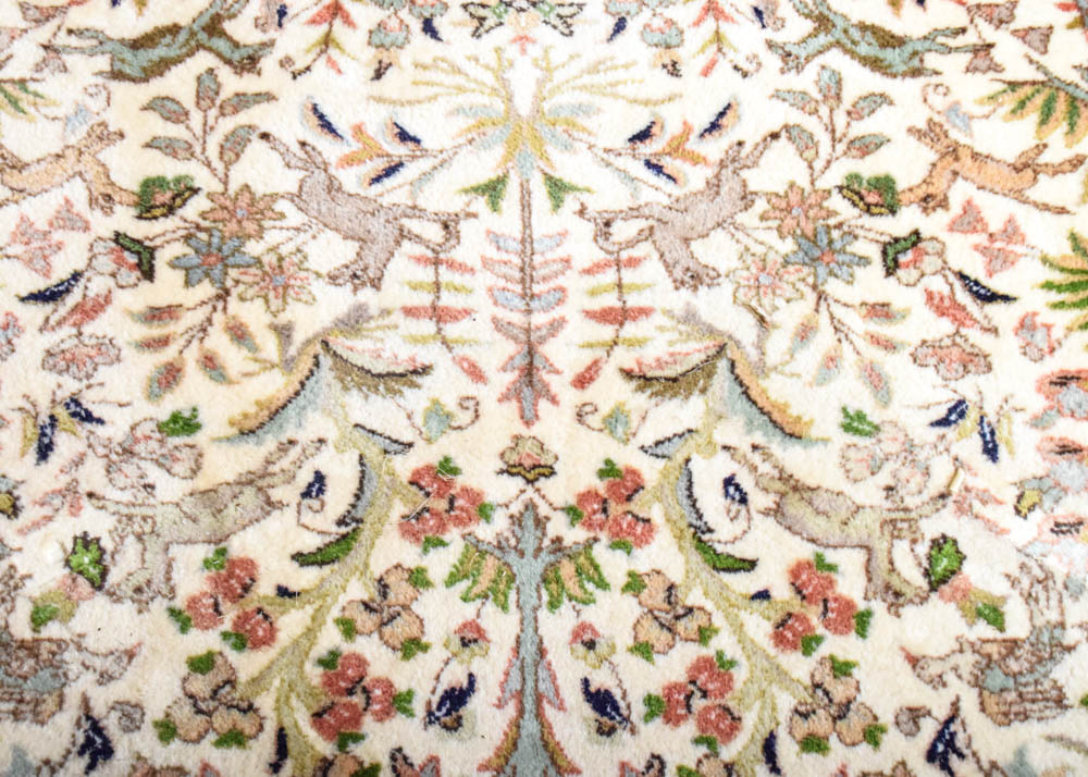 Hand-Knotted Tabatabai Tabriz Wool Area Rug