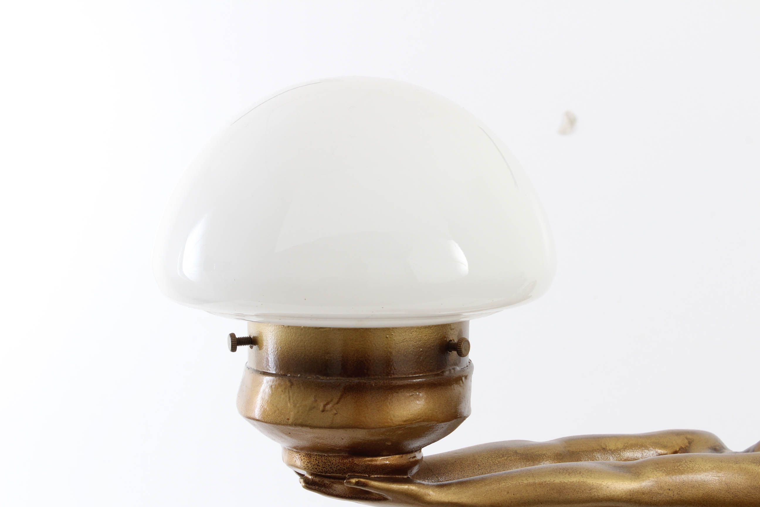 Art Deco-Style Figural Table Lamp After Max le Verrier