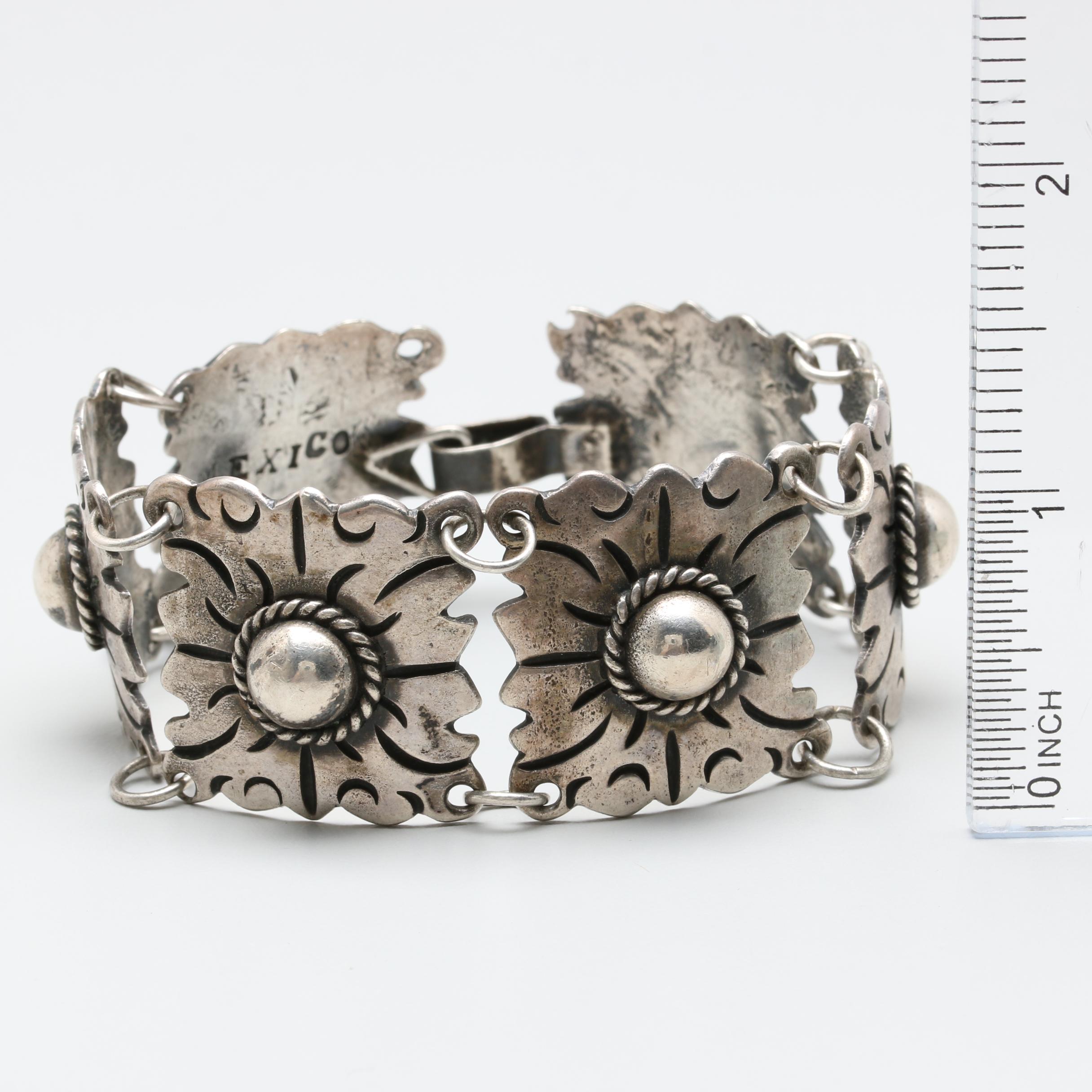 Mexican Sterling Silver Bracelet