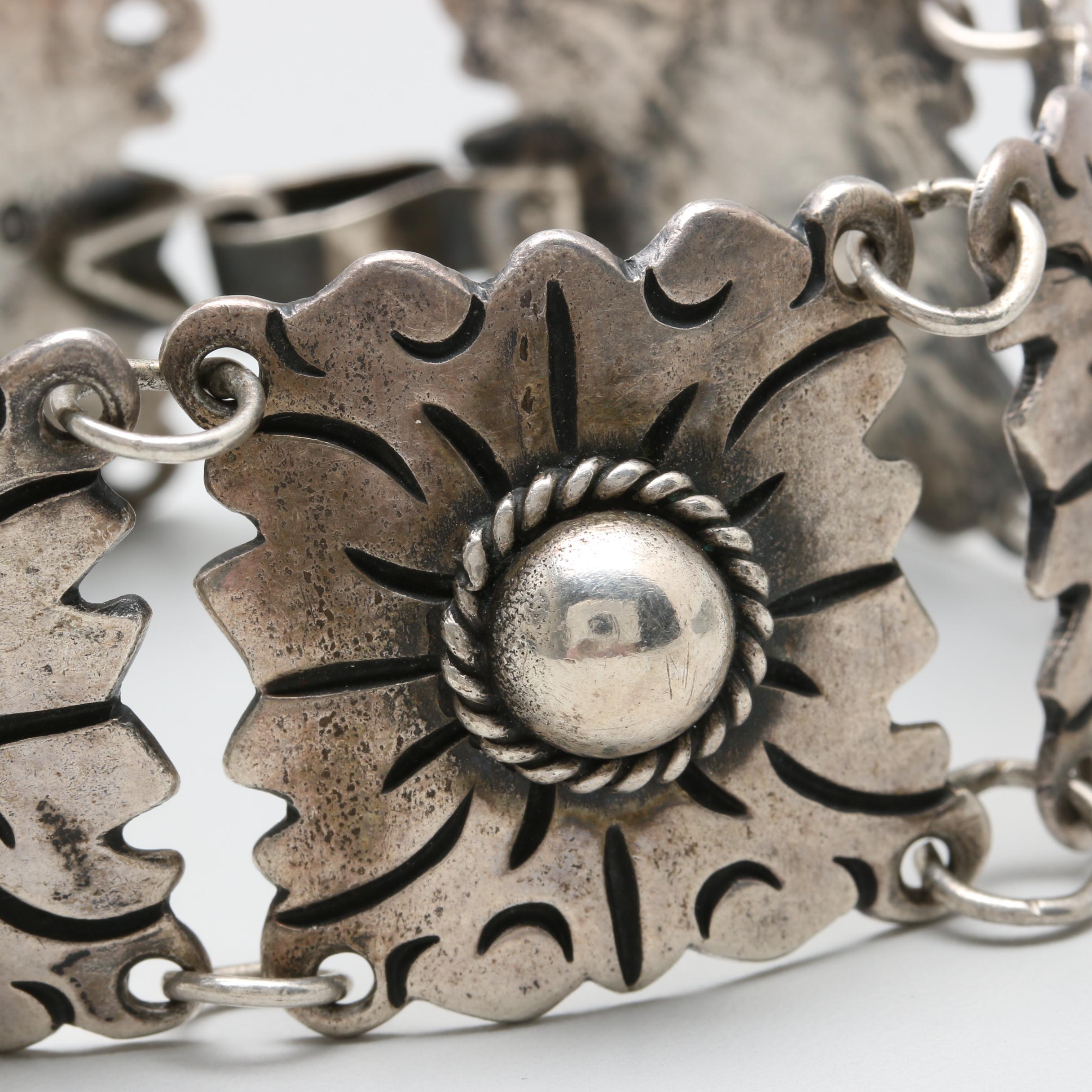 Mexican Sterling Silver Bracelet