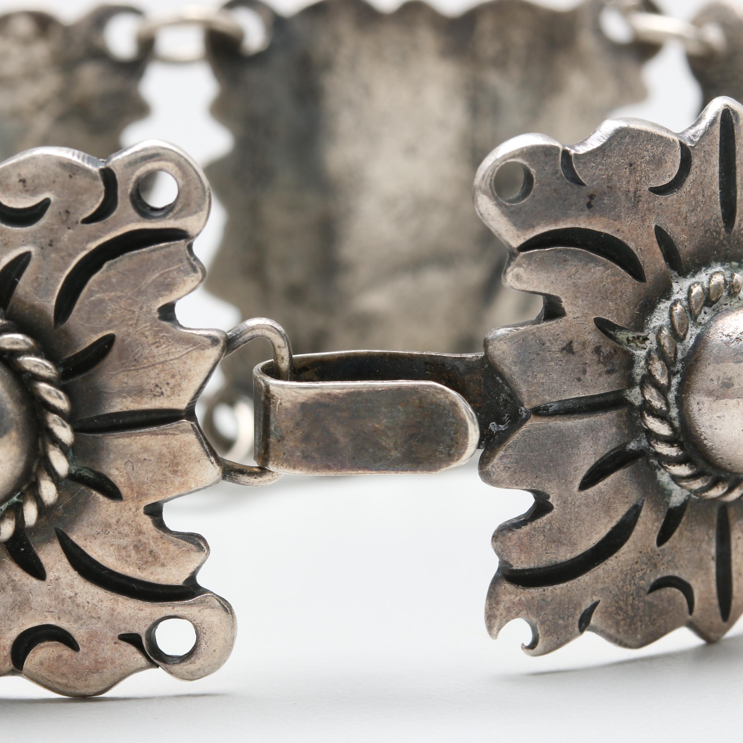 Mexican Sterling Silver Bracelet