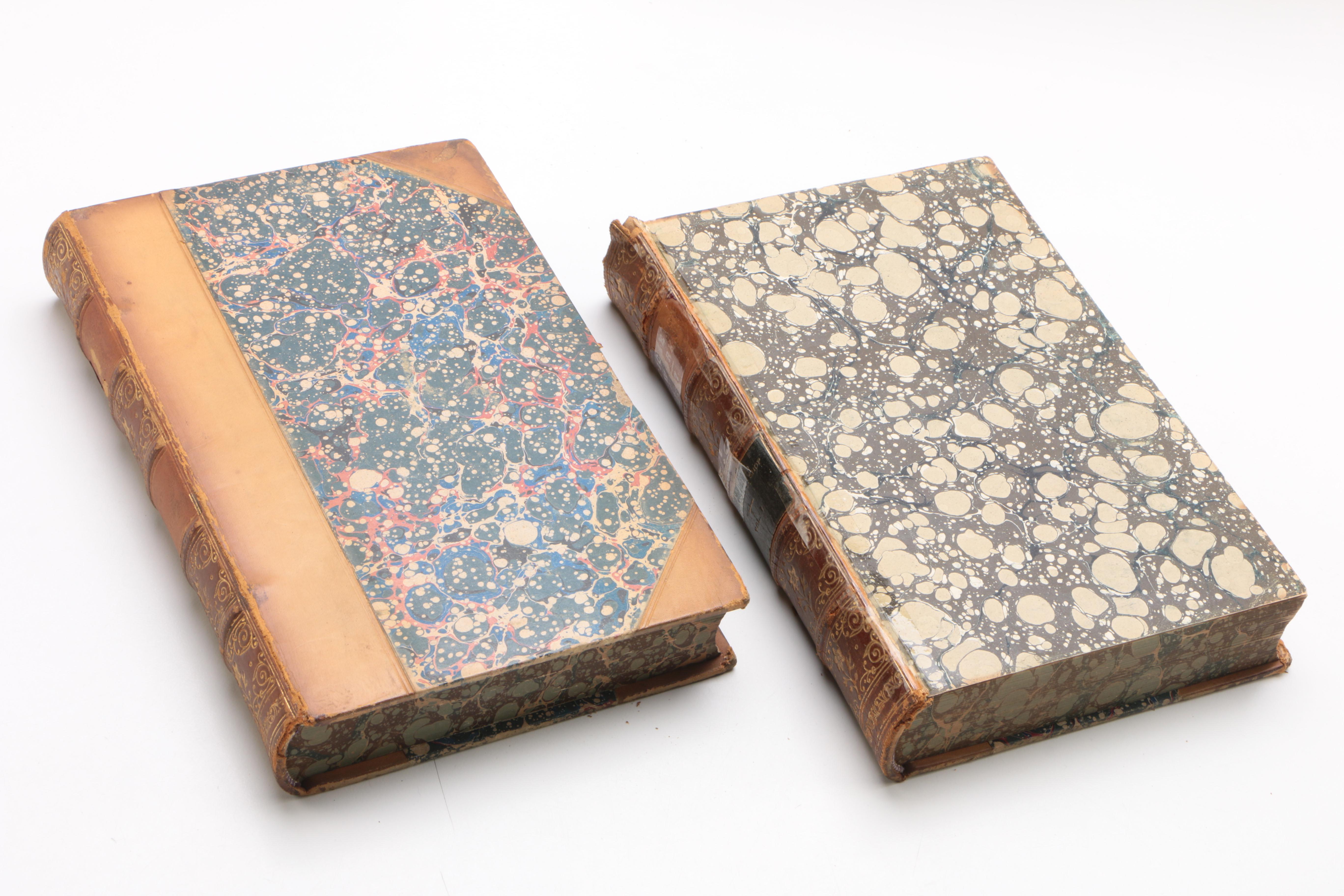 Antique "Works of Charles Dickens" Library Edition Books