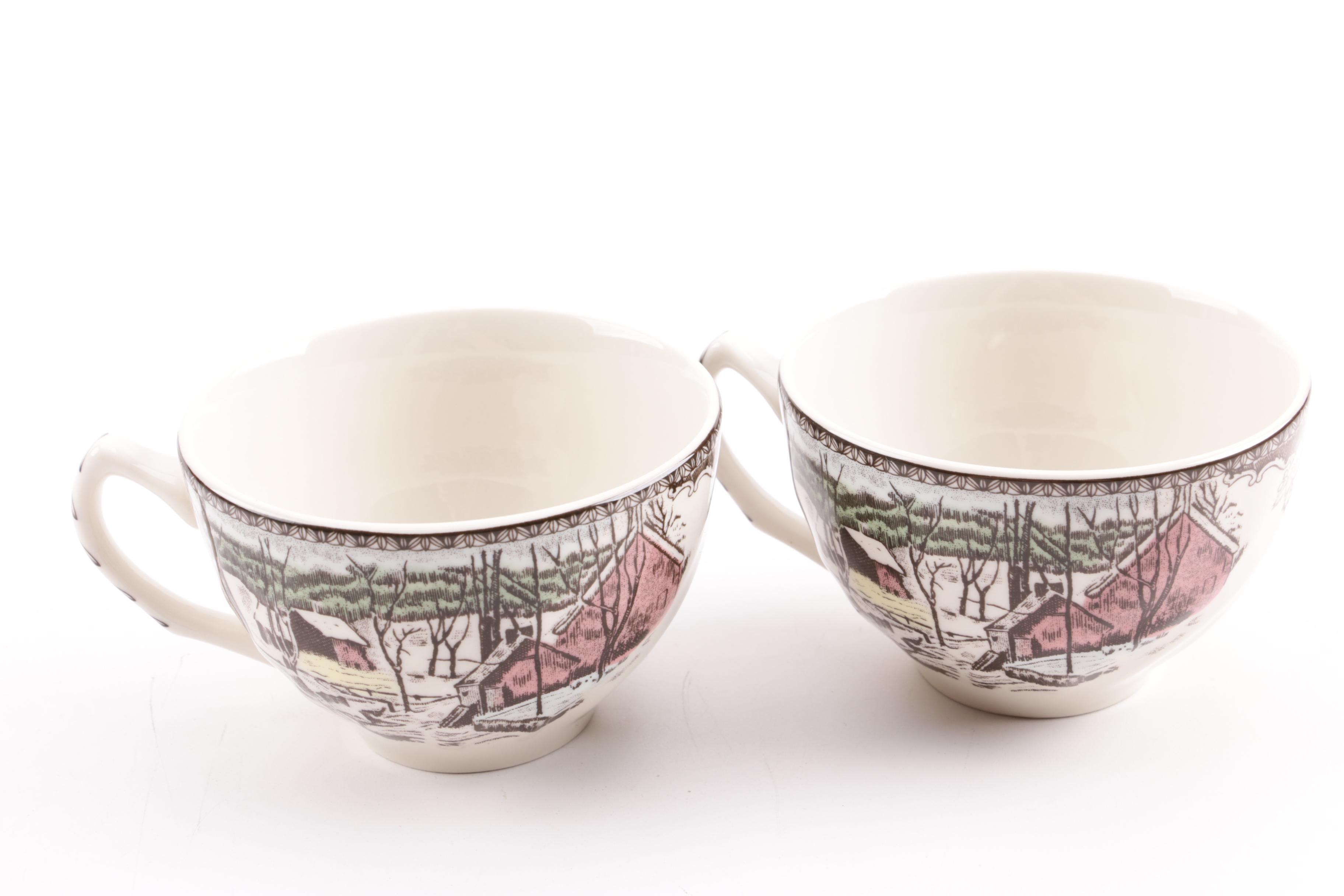 Johnson Bros "The Friendly Village" Earthenware Dinnerware