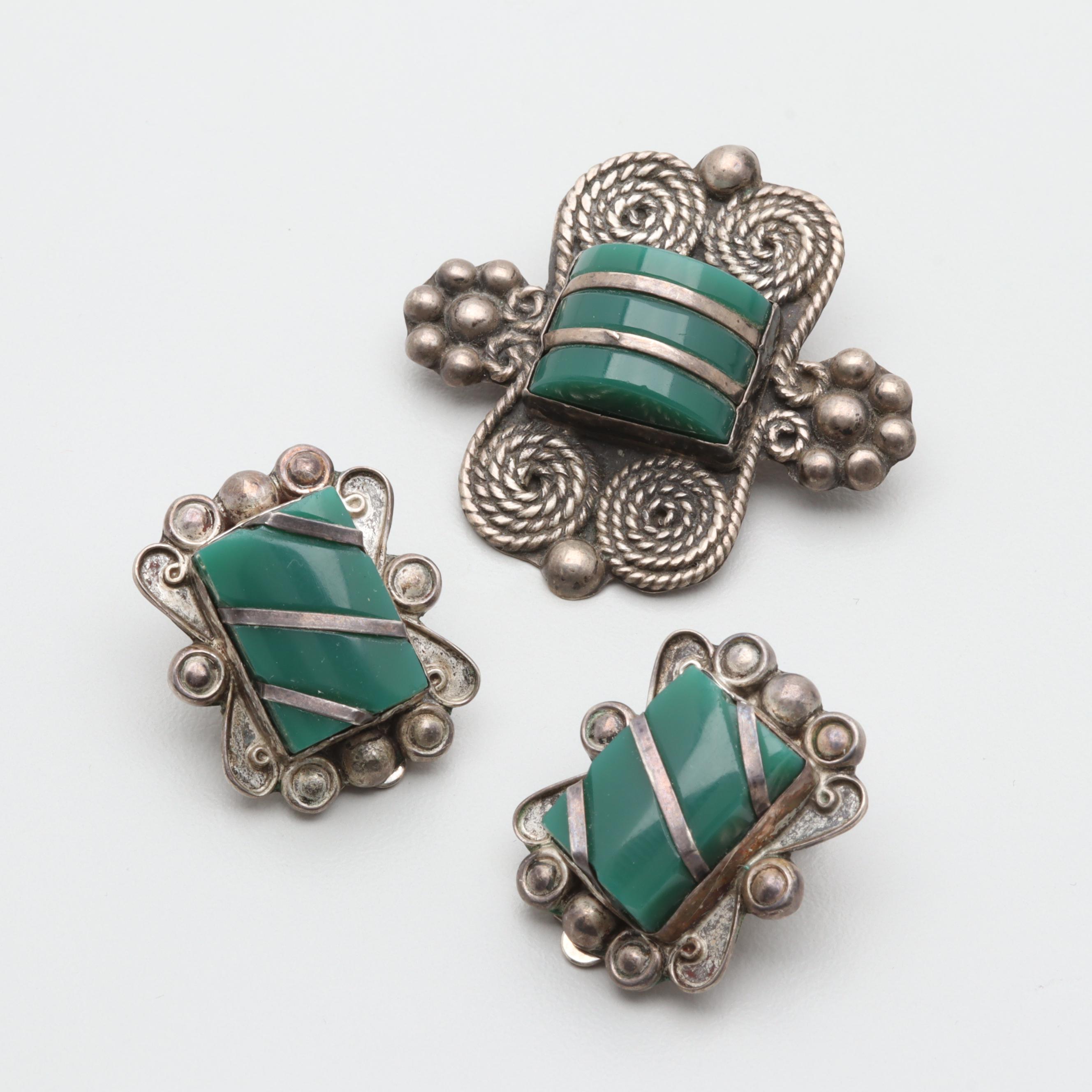 Sterling Silver Glass Jewelry Selection