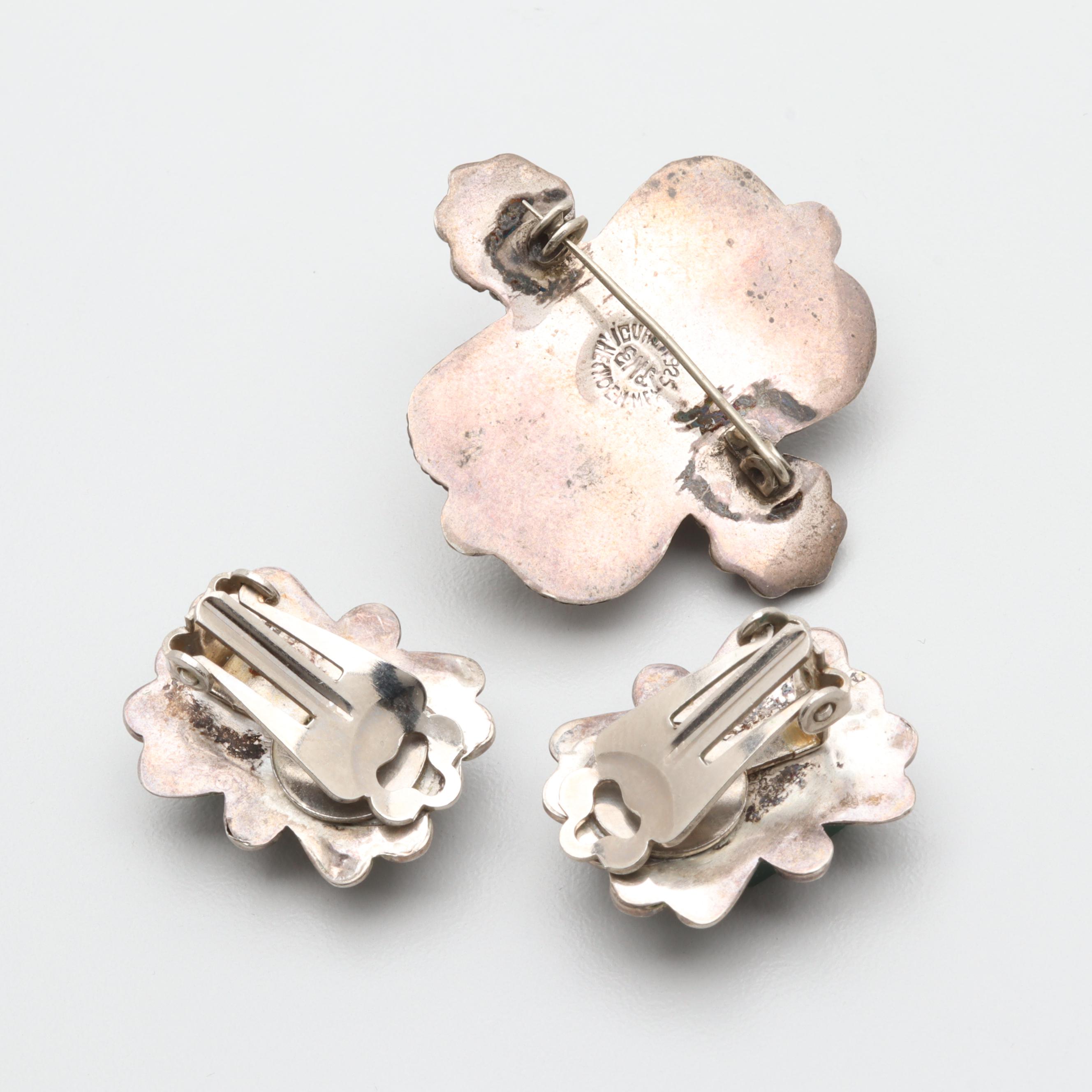 Sterling Silver Glass Jewelry Selection