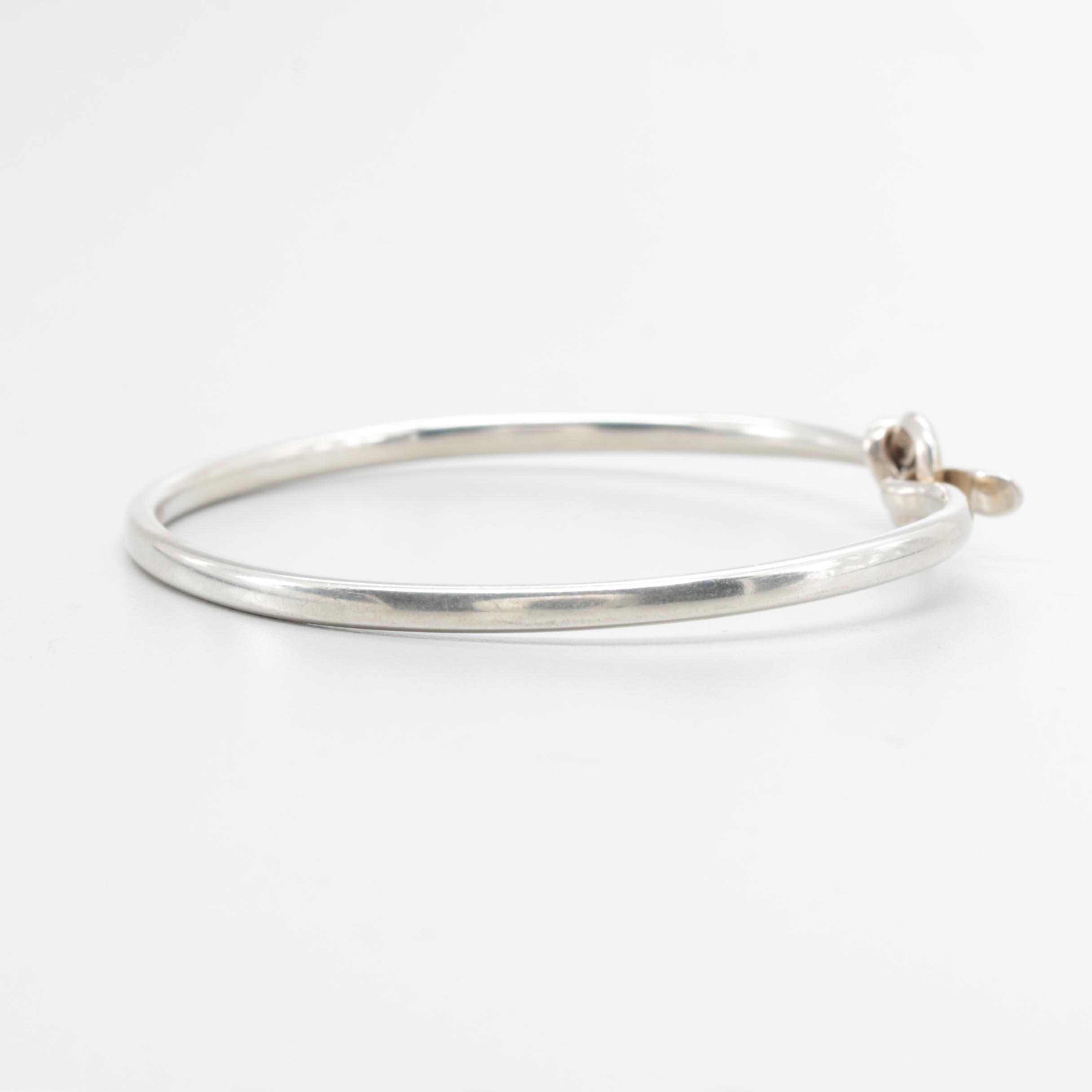 Modernist Vivian Torun Bülow-Hübe for Georg Jensen Sterling Silver Bracelet