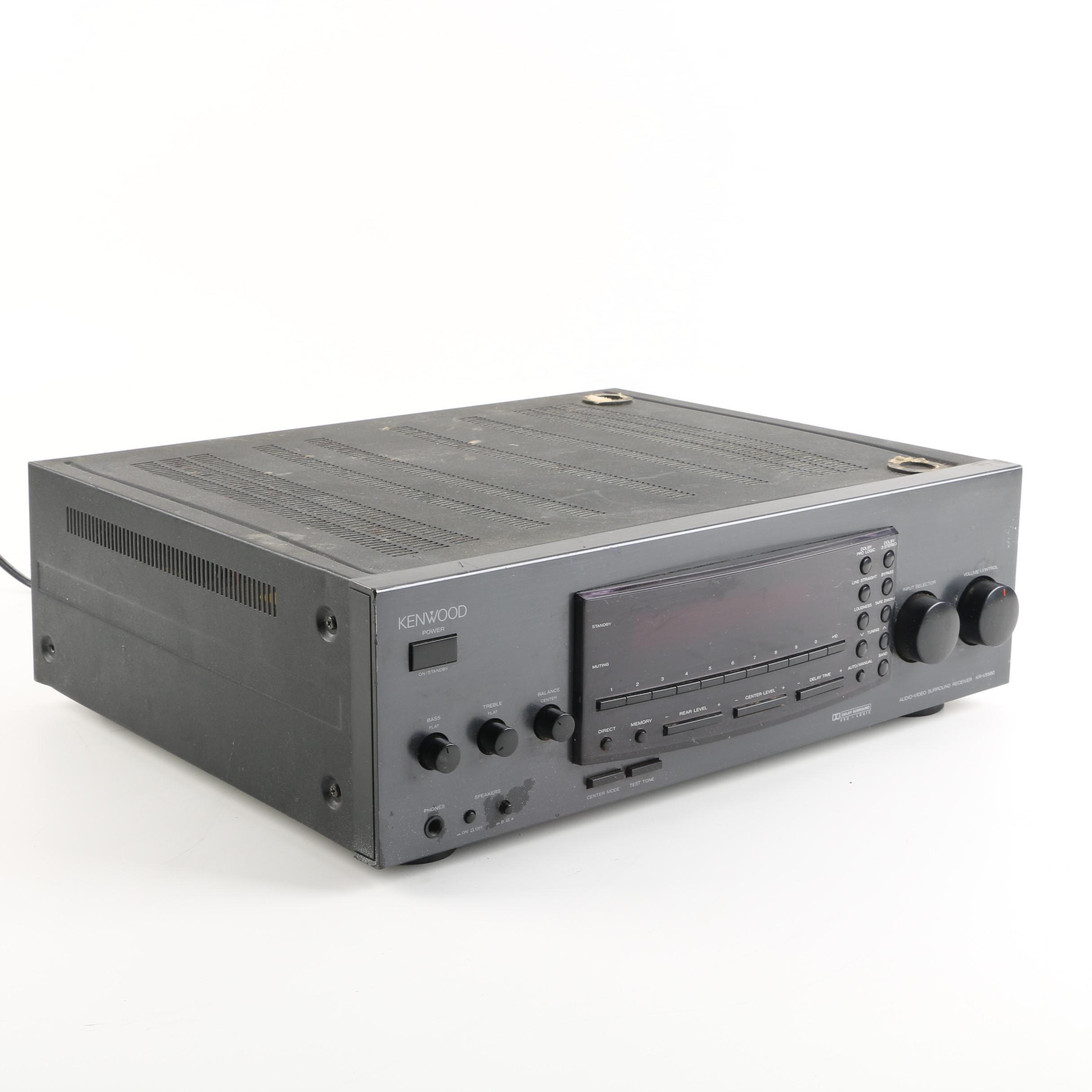 Kenwood KR-V5580 Audio-Video Surround Receiver