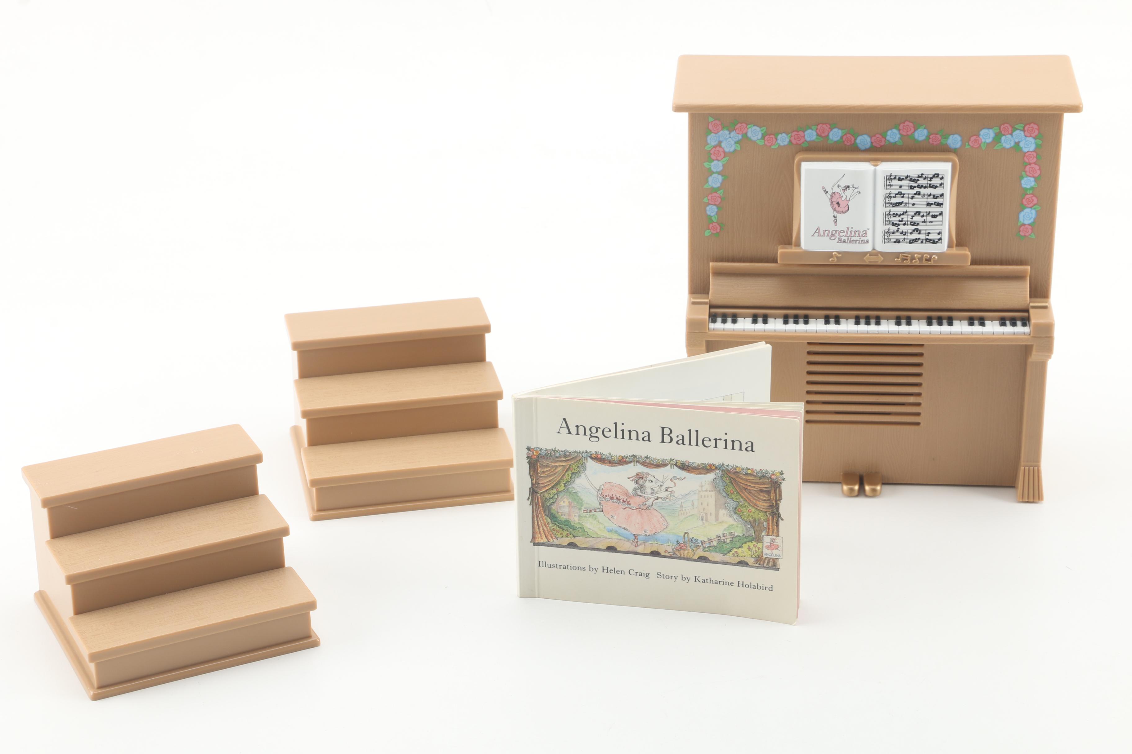 Angelina Ballerina "Alice Nimbletoes" Plush Doll and Accessories