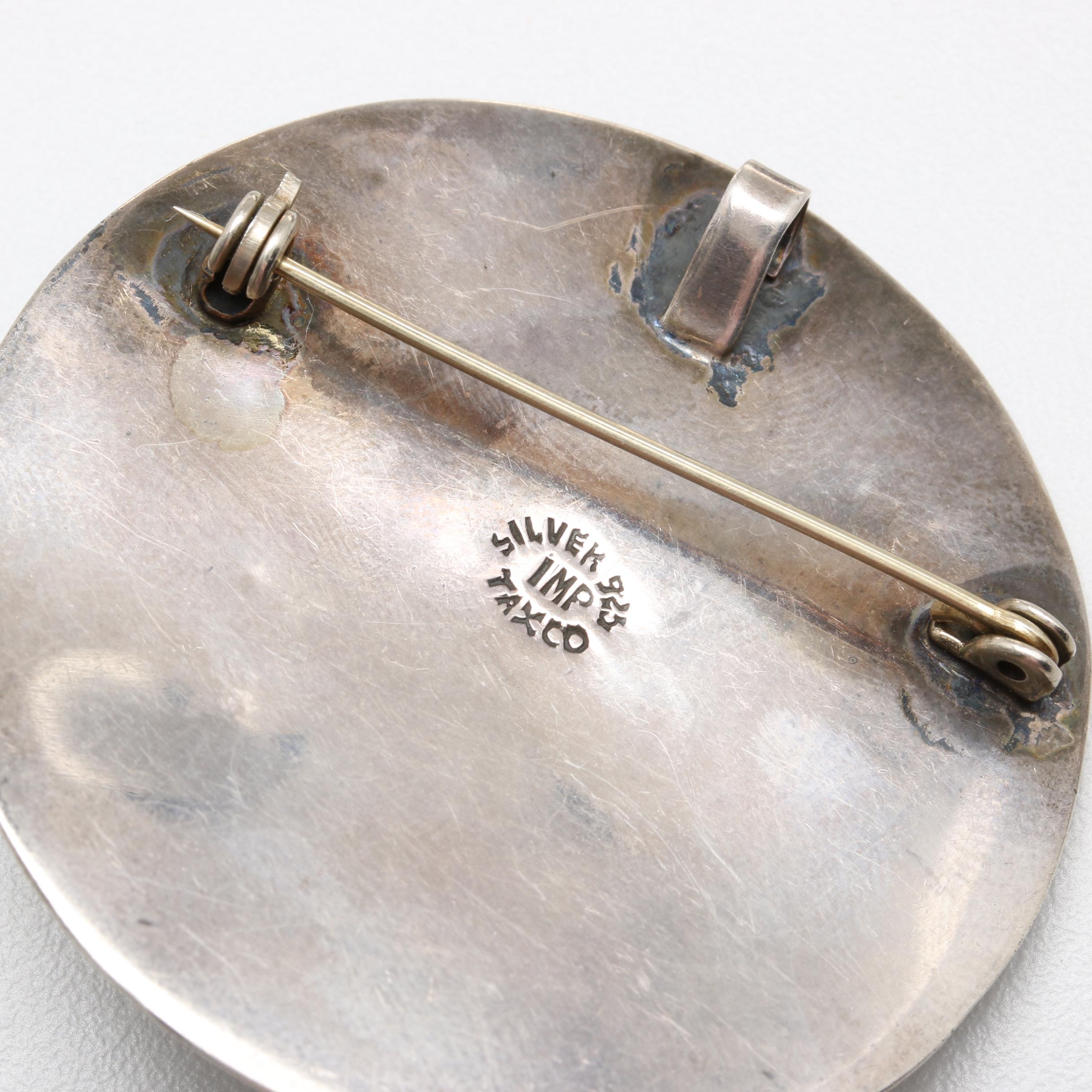 Taxco Mexican Sterling Silver Demi Parure