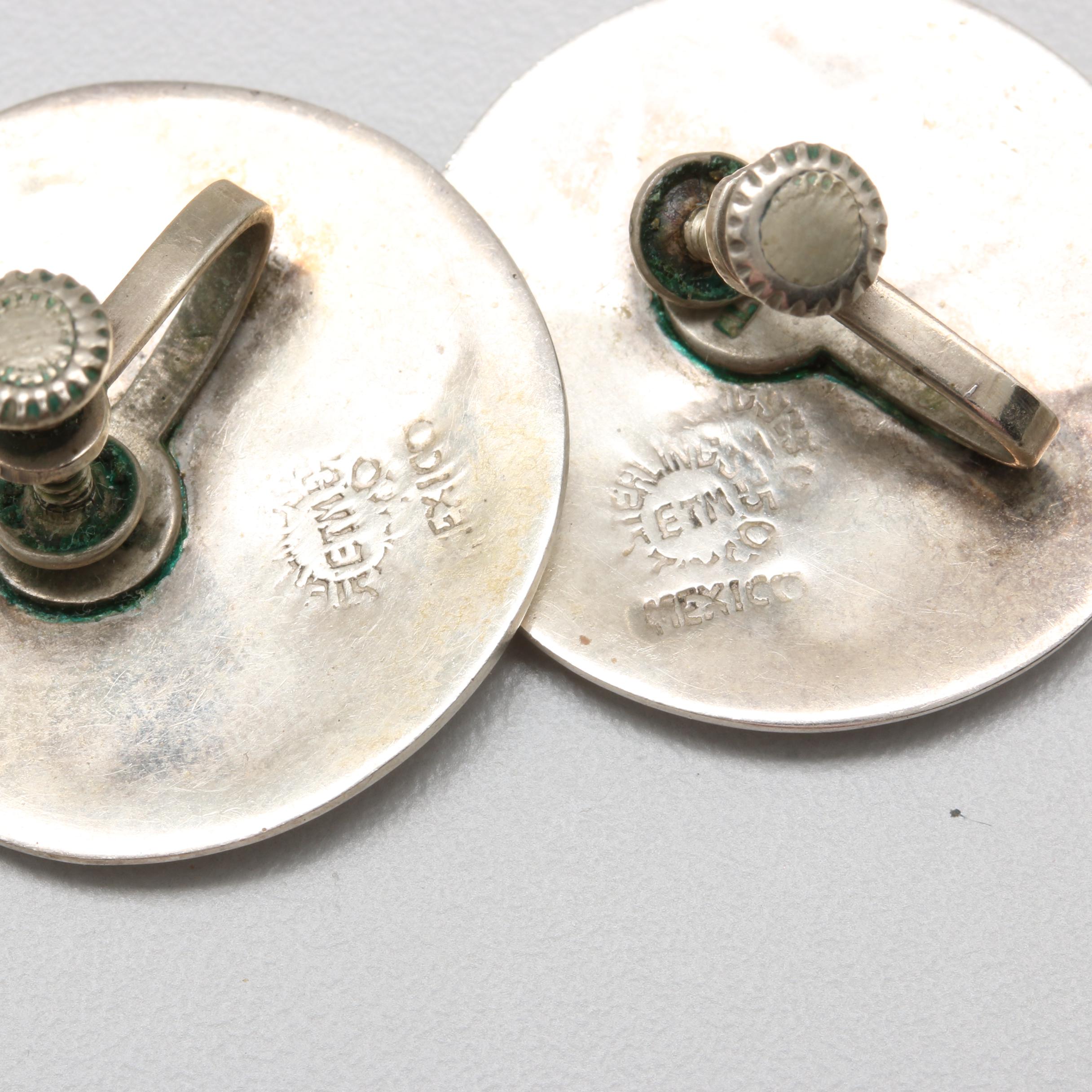 Taxco Mexican Sterling Silver Demi Parure