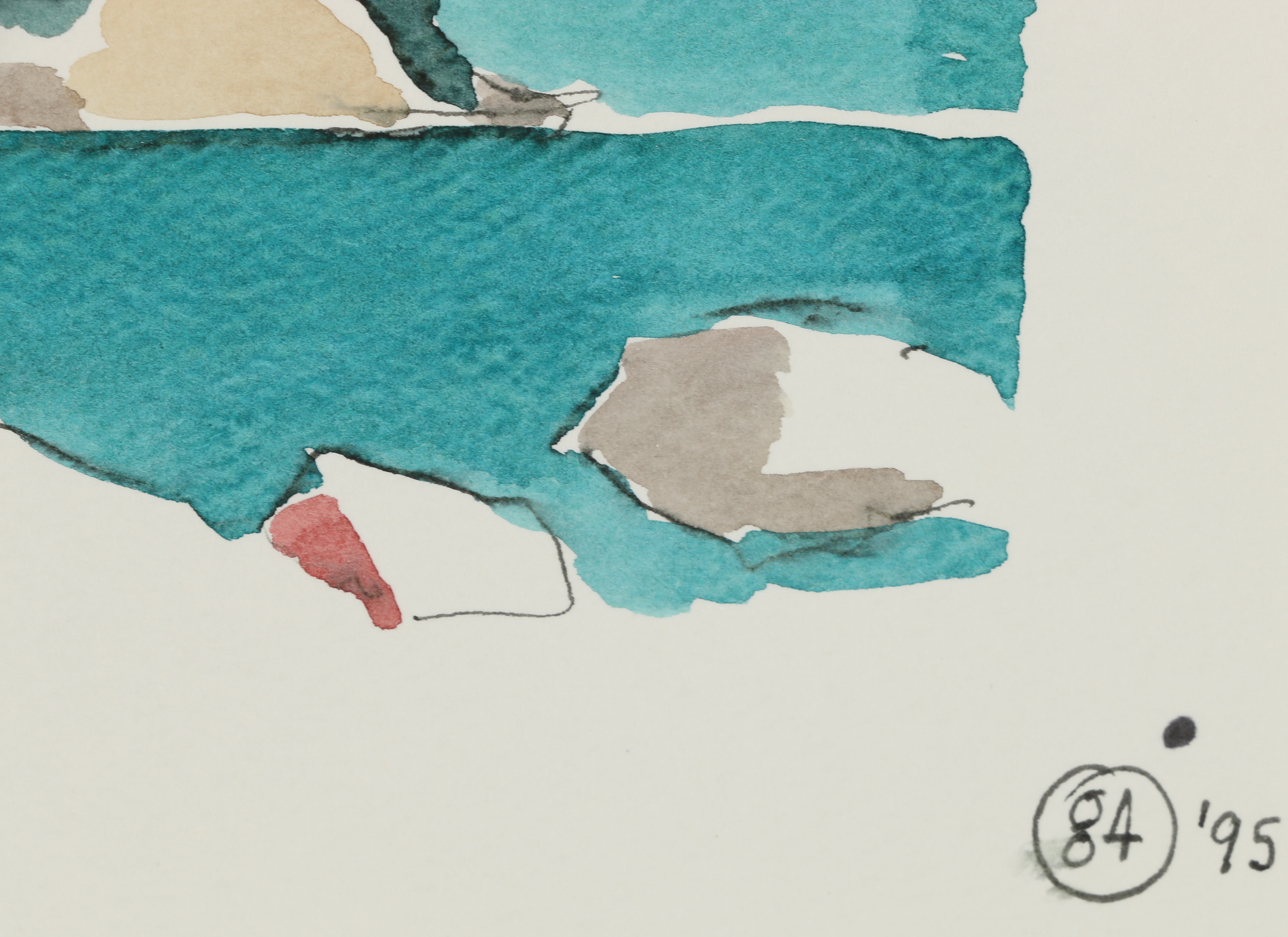 Robert Herrmann Watercolor Painting