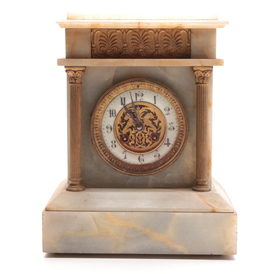 Empire Style Portico Clock