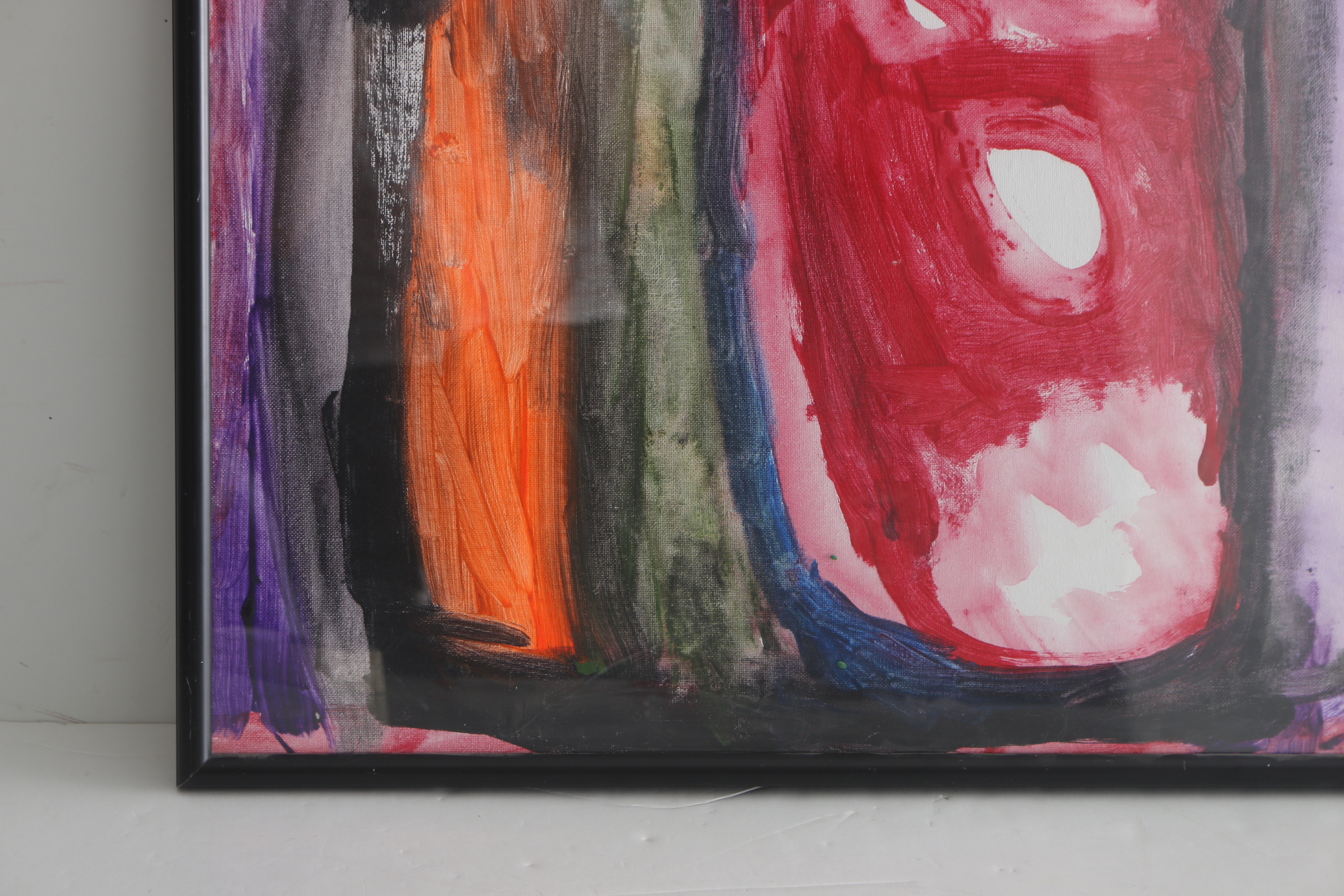 Mark Smith 2008 Acrylic Painting on Canvas Board "Untitled"