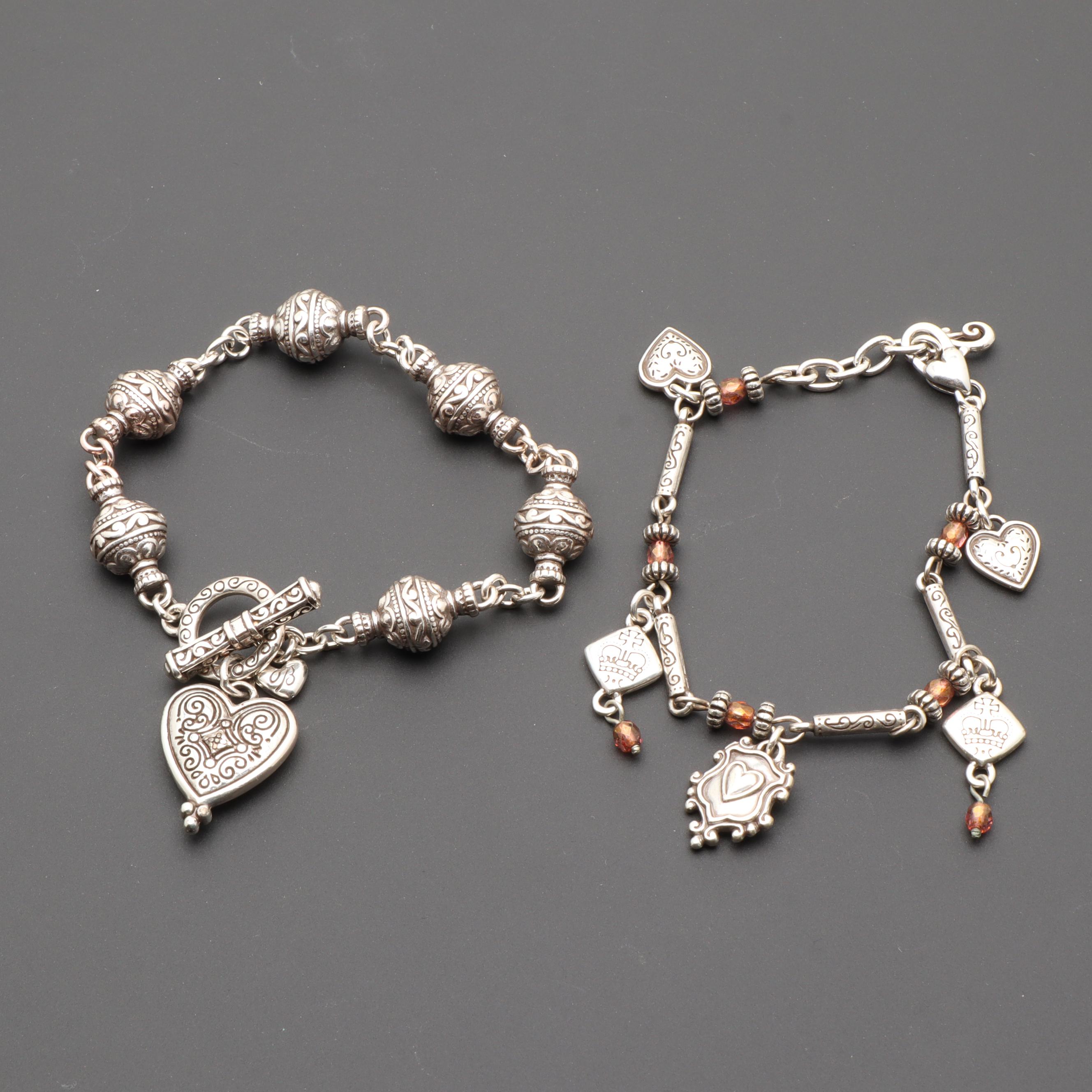 Assortment of Silver Tone Jewelry Including Synthetic Hematite