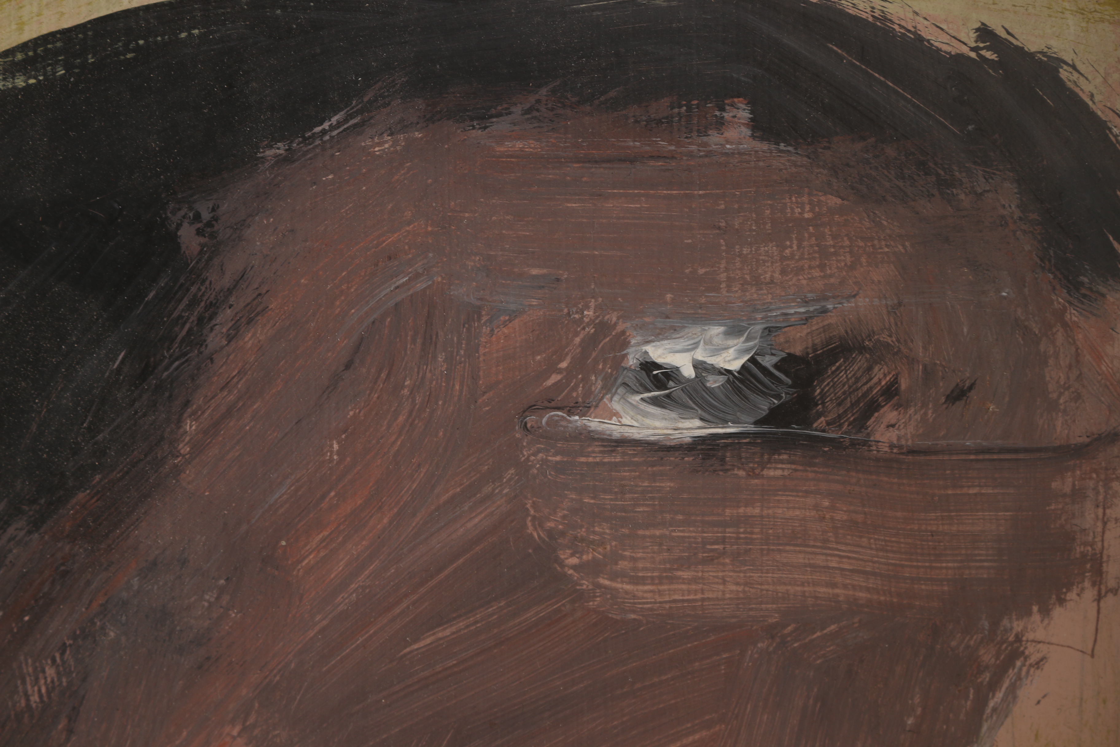 Brian Dooley 2008 Acrylic Painting on Wood "Locked Up"