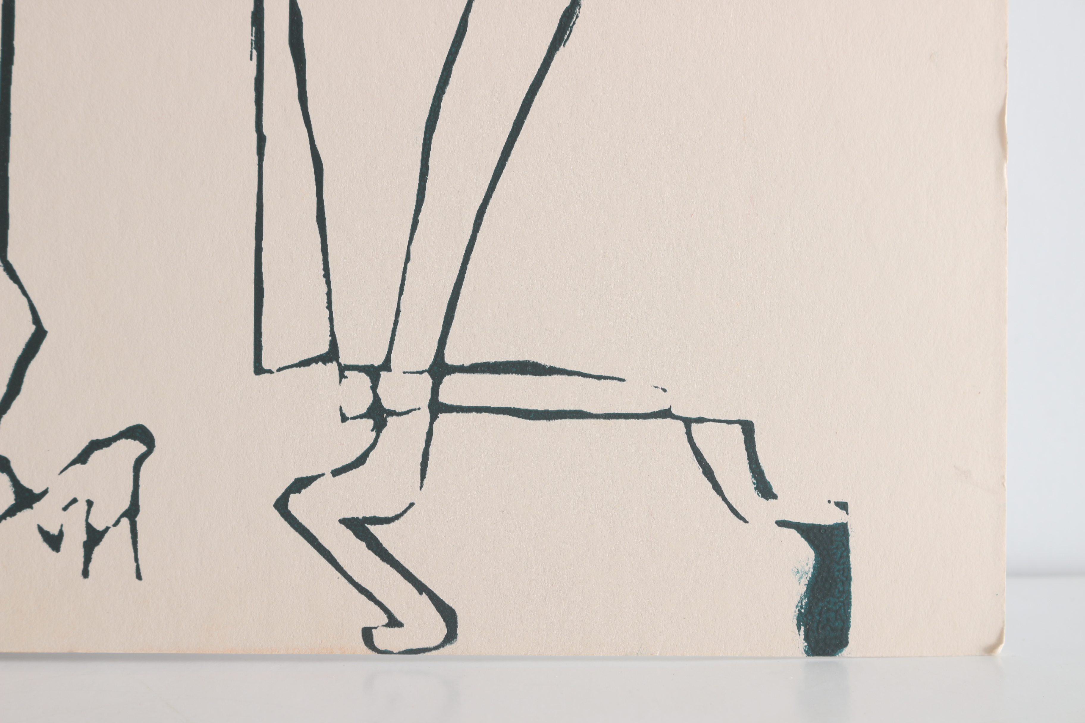 Robert Bolubasz and Unknown Artist 2016 Relief Print on Illustration Board