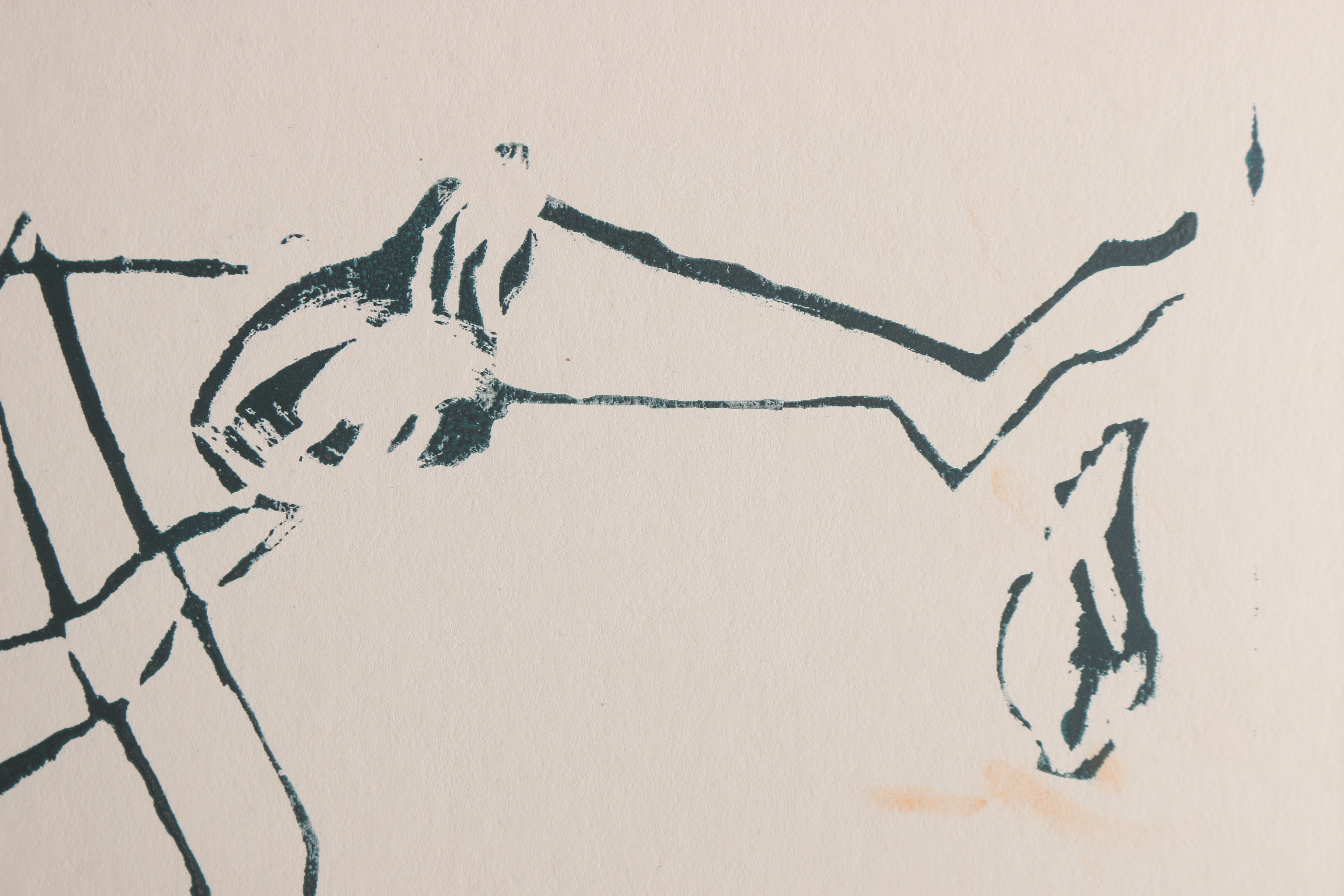 Robert Bolubasz and Unknown Artist 2016 Relief Print on Illustration Board