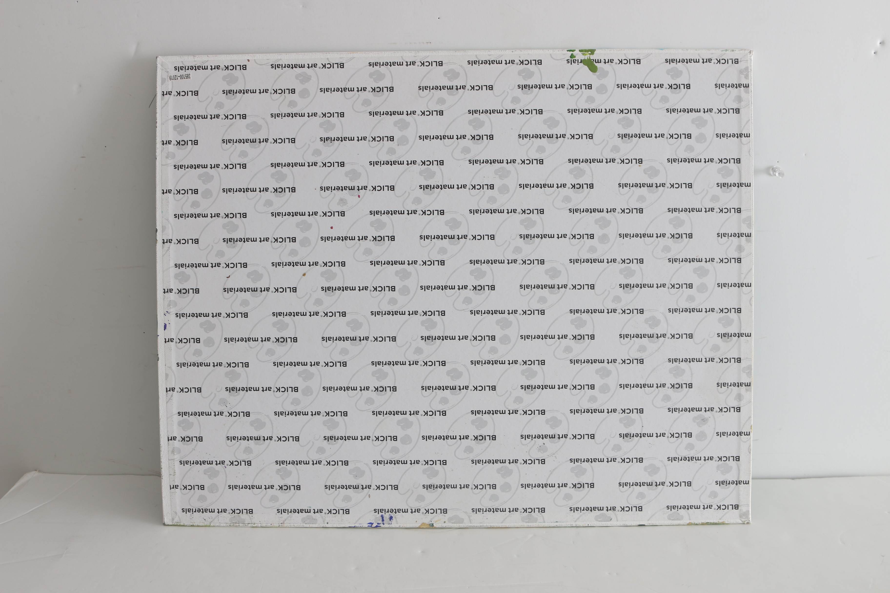 Joel Whitaker 2008 Acrylic Painting on Canvas Board Abstract Landscape