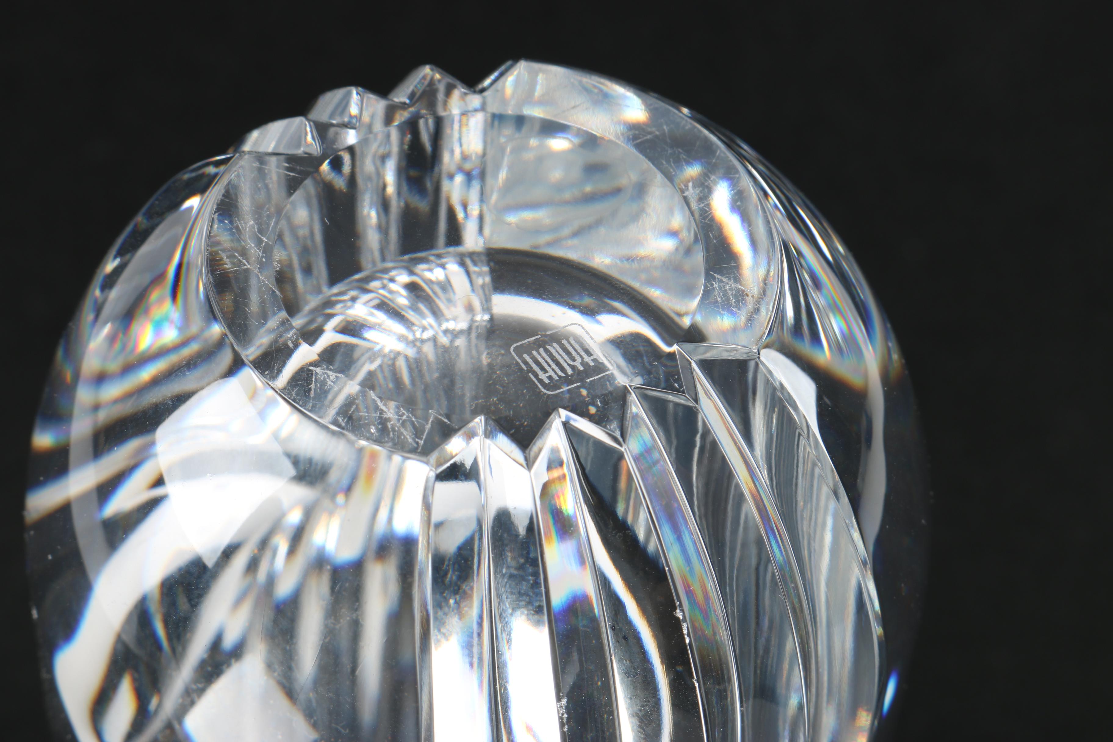 Vintage Hoya Crystal Vase