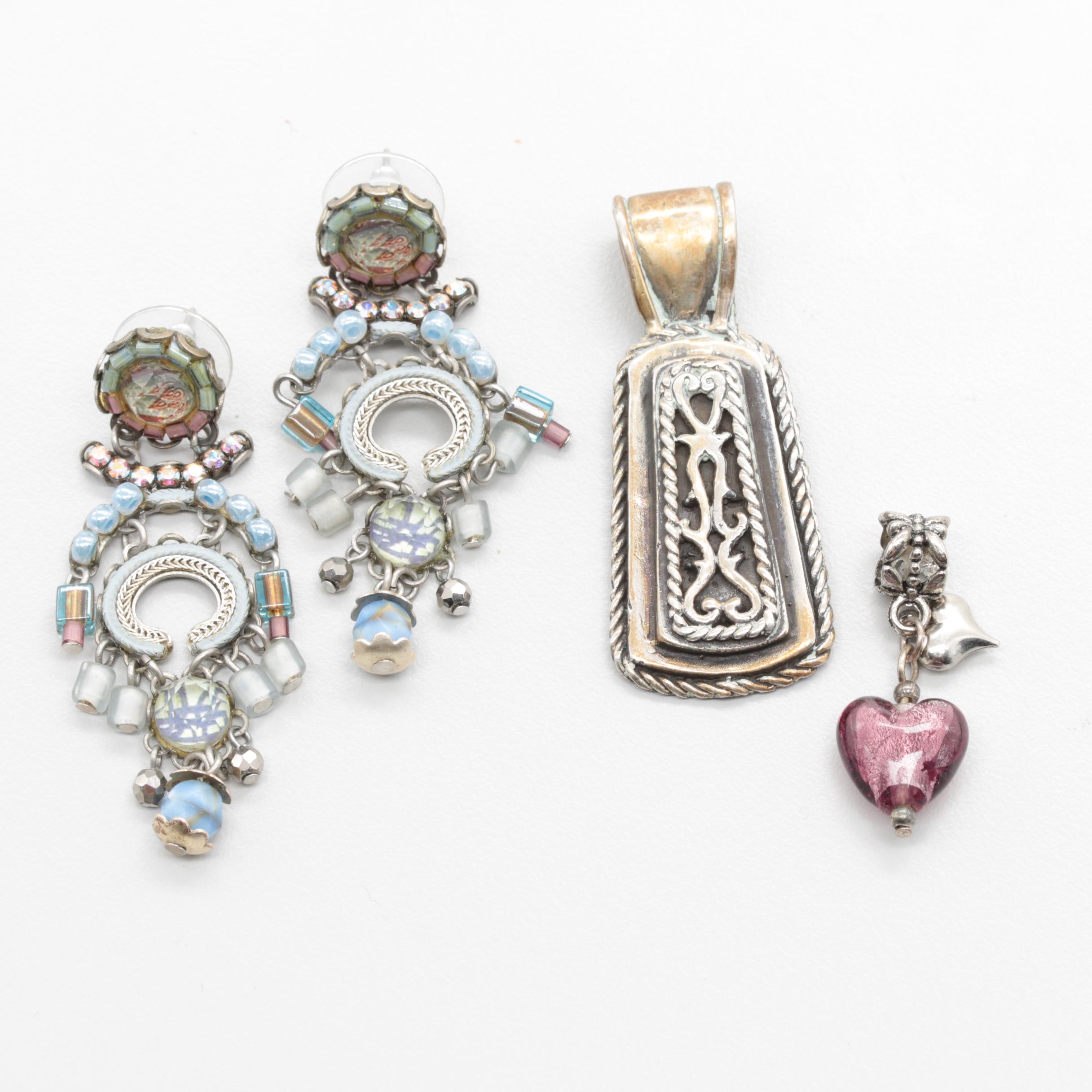 Jewelry Assortment Including Ayala Bar Earrings