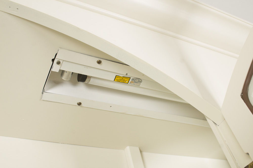 White Painted Illuminated China Cabinet