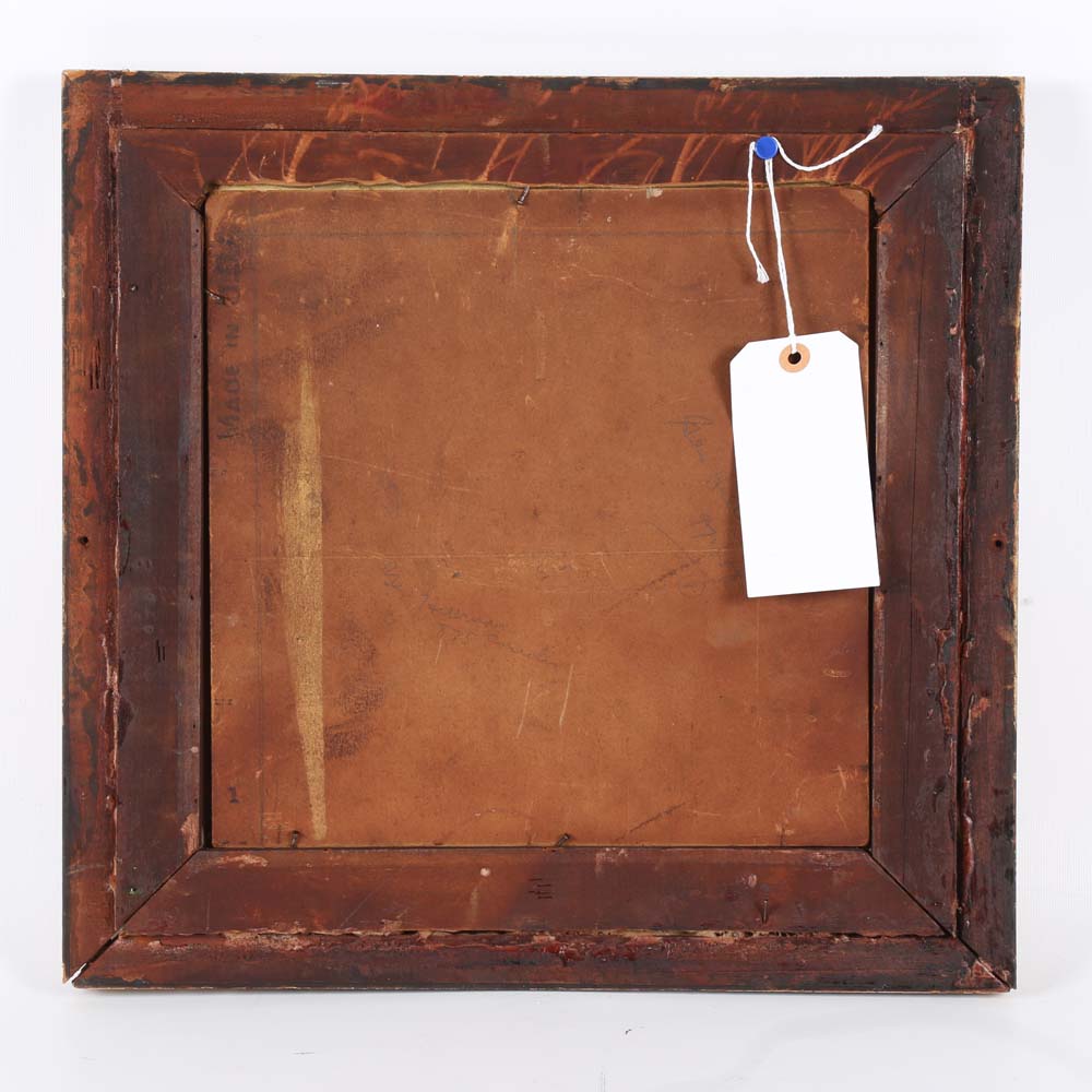 Oscar B. Erickson Oil Landscape Painting on Board