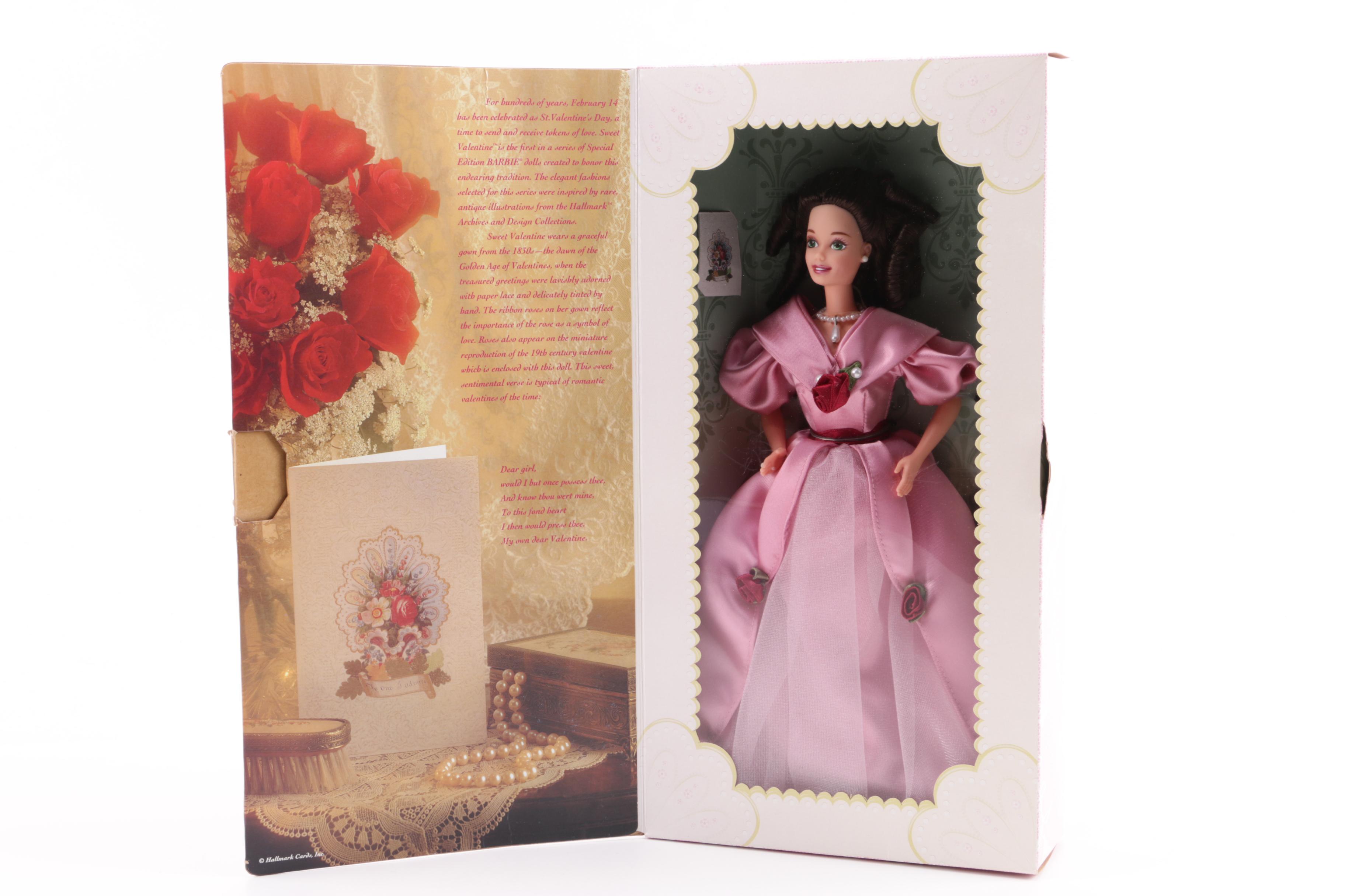 Mattel Special Edition "Hallmark Design Collection" Barbie Dolls, 1994-1996