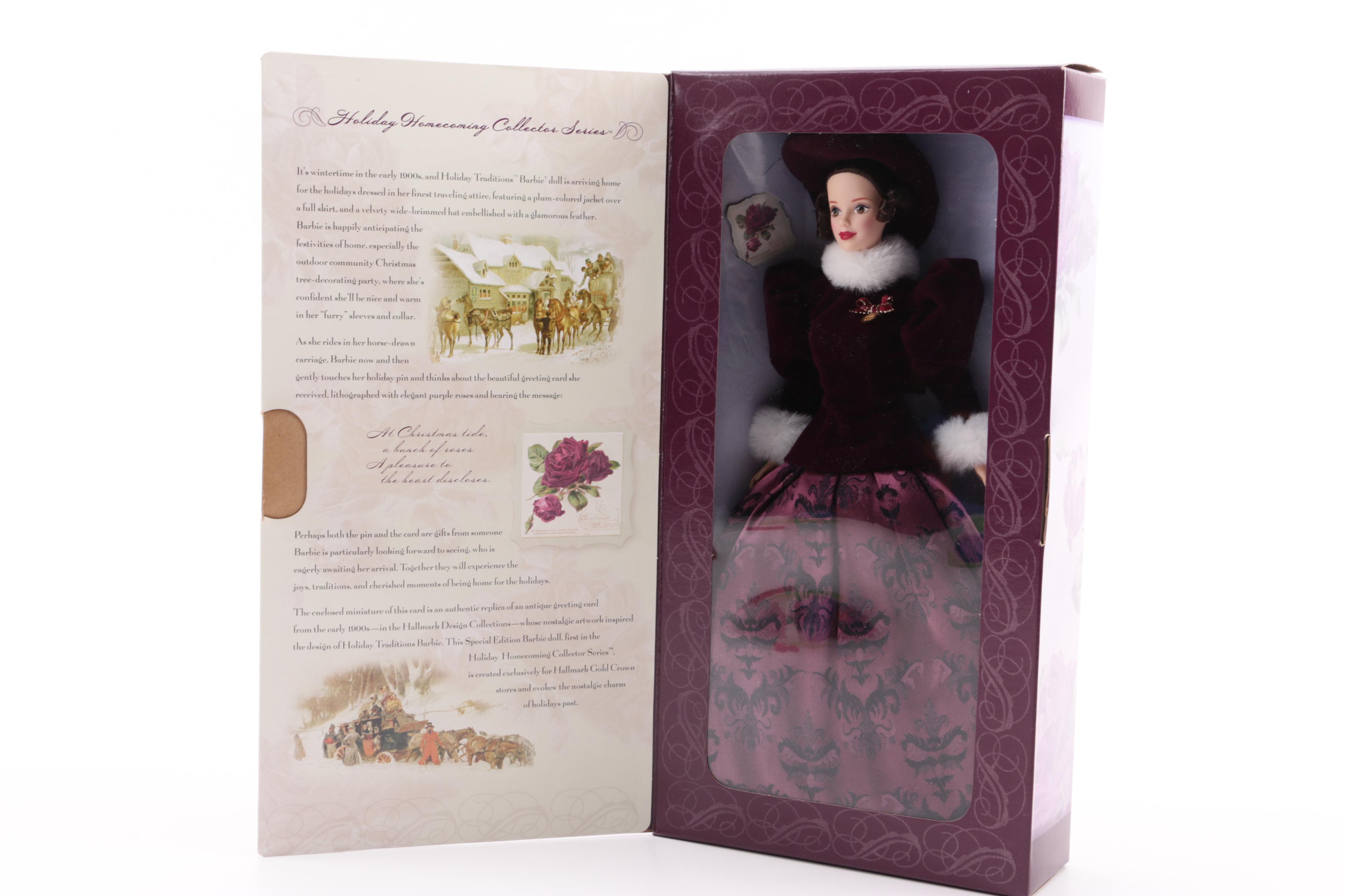 Mattel Special Edition "Hallmark Design Collection" Barbie Dolls, 1994-1996