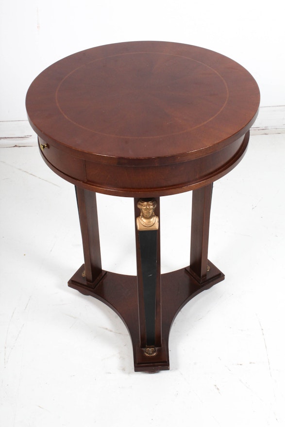 French Empire Style Side Table by Emerson et Cie