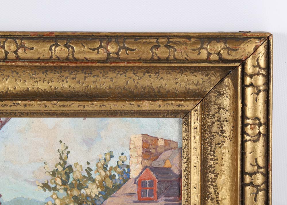 Maurice Lebel Oil Painting on Board