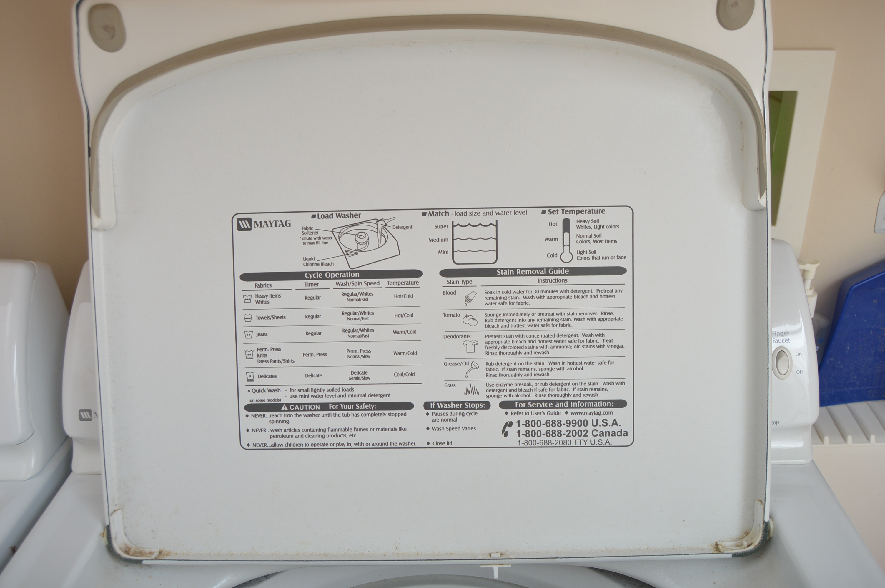 Maytag Atlantis Washer and Dryer