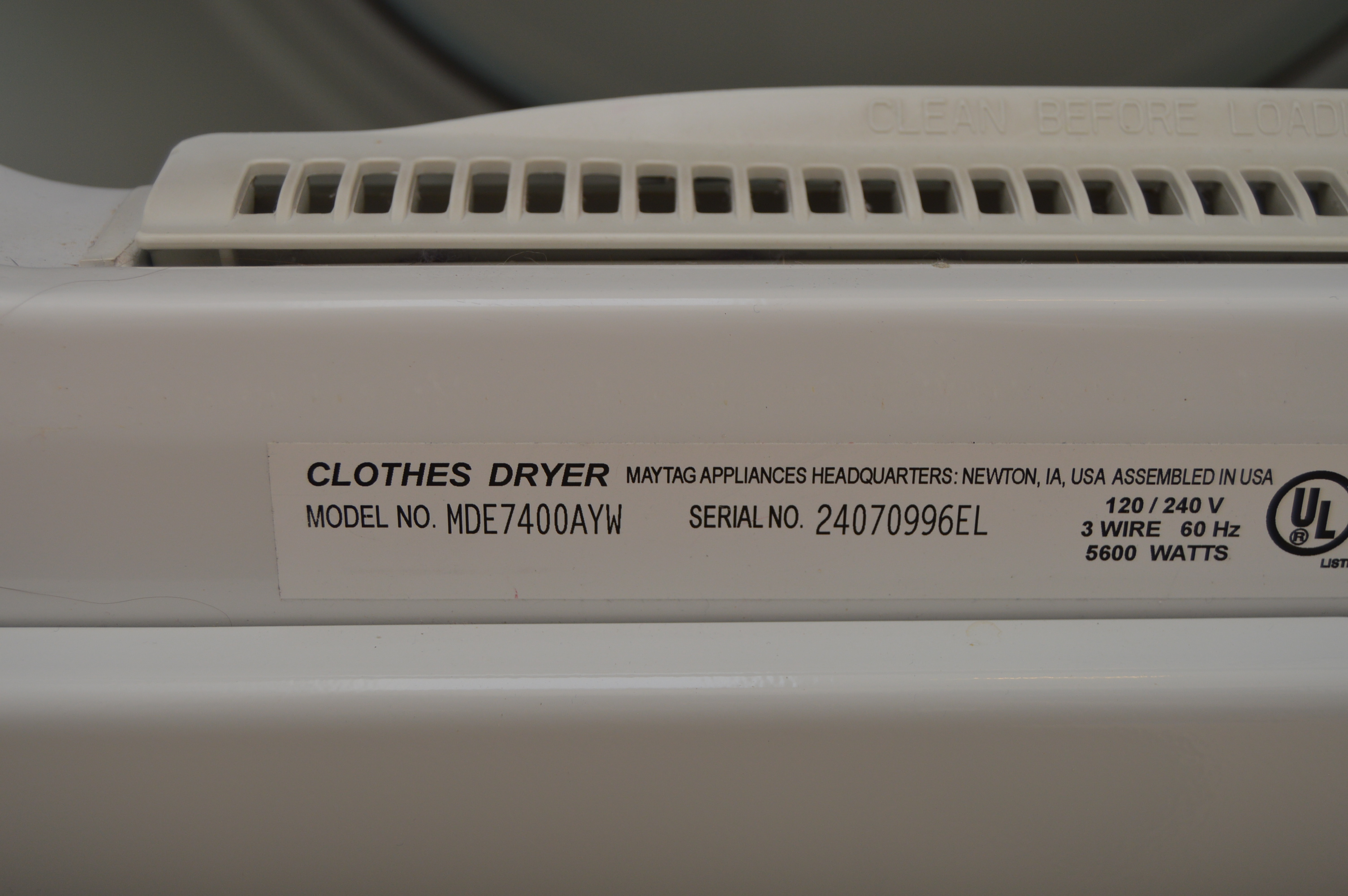 Maytag Atlantis Washer and Dryer