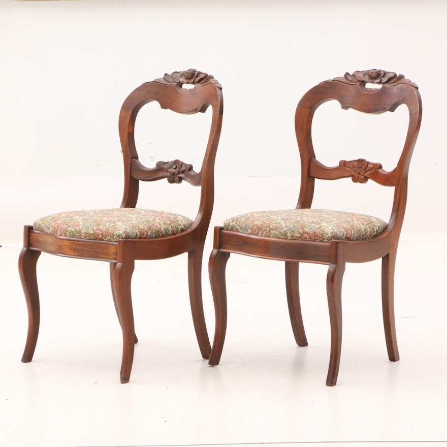 Antique Victorian Side Chairs