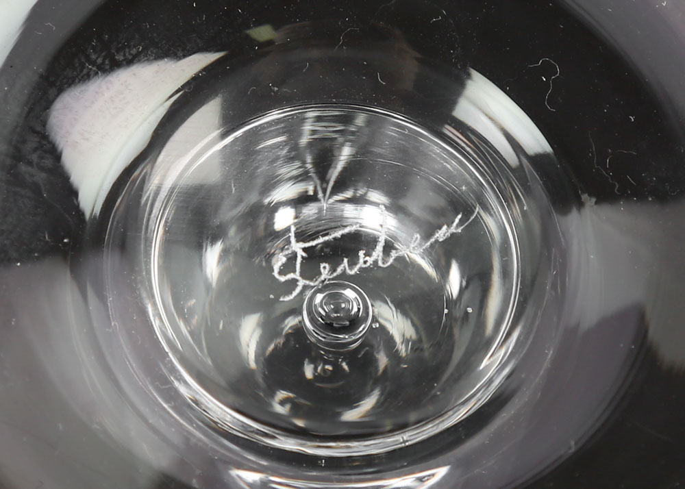 Vintage 1950s Era Steuben Glass Wine Glasses