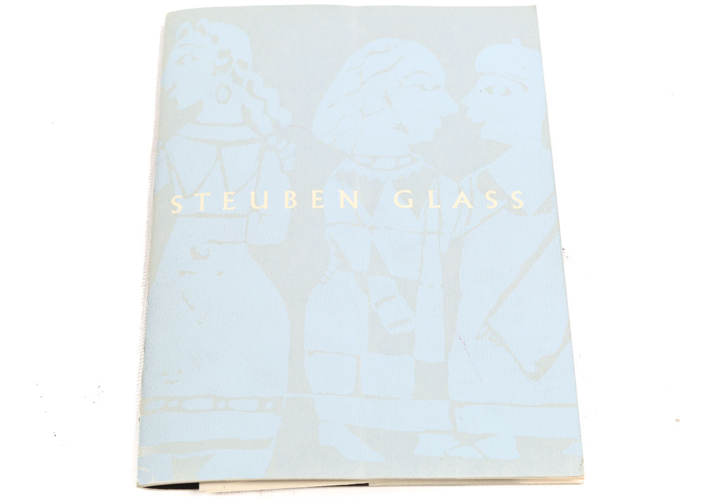 Vintage 1950s Era Steuben Glass Wine Glasses