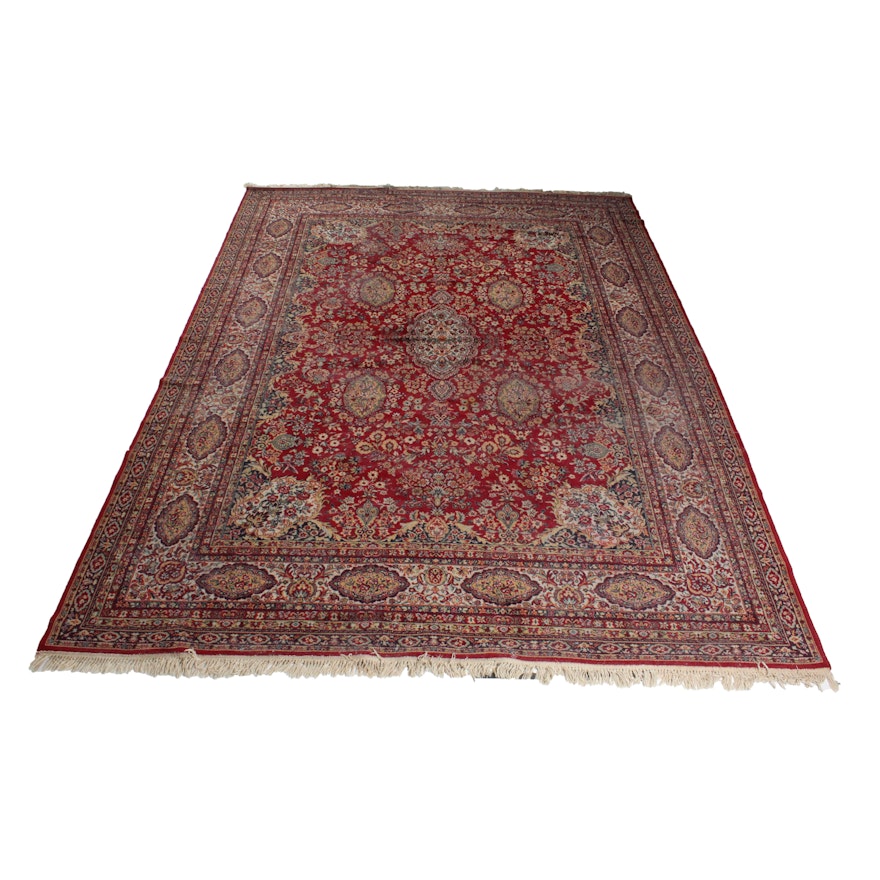 Power-Loomed Belgian "Kashimar" Wool Room Sized Rug by Couristan