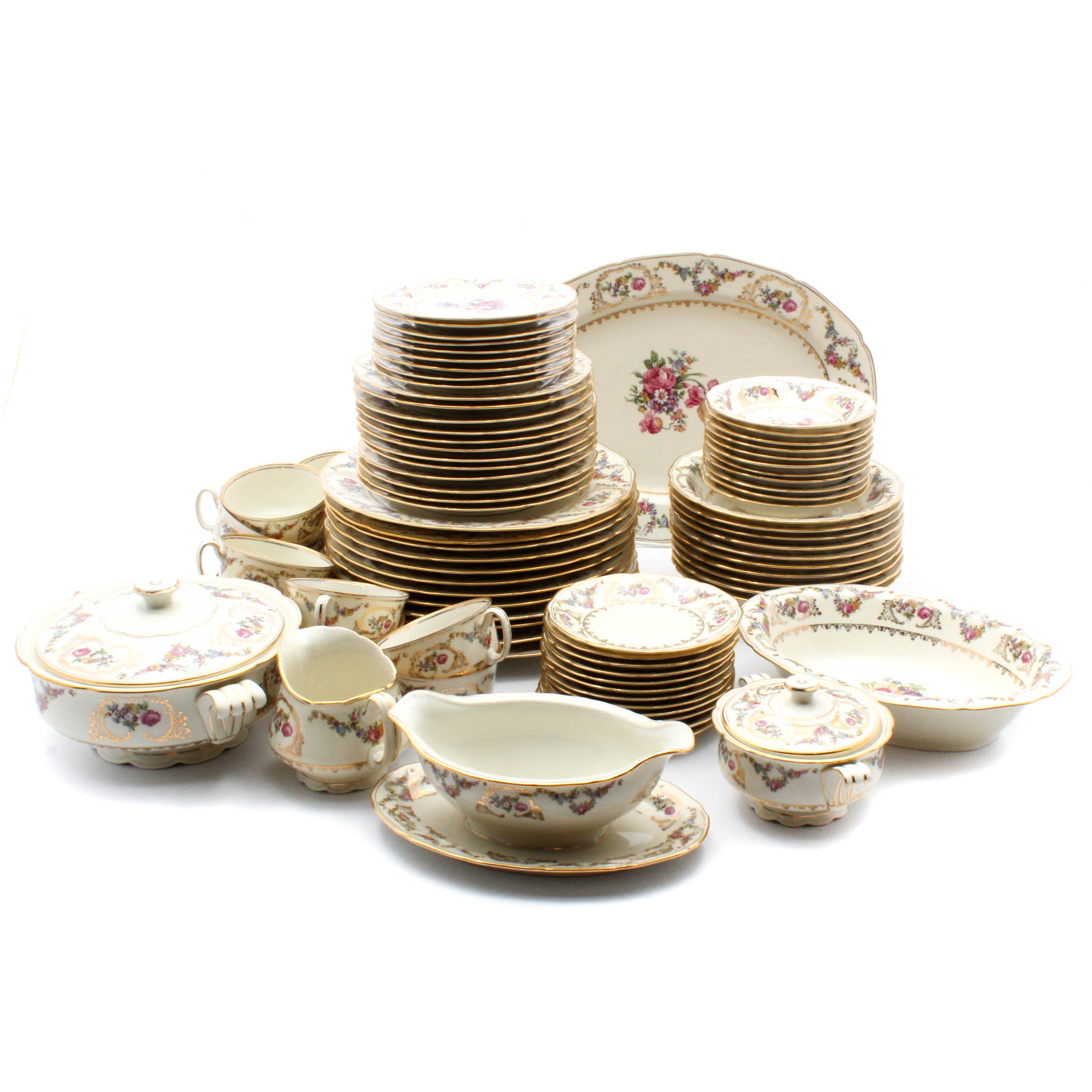 Baronet "Caprice" Dinnerware from Bohemia Czechoslovakia