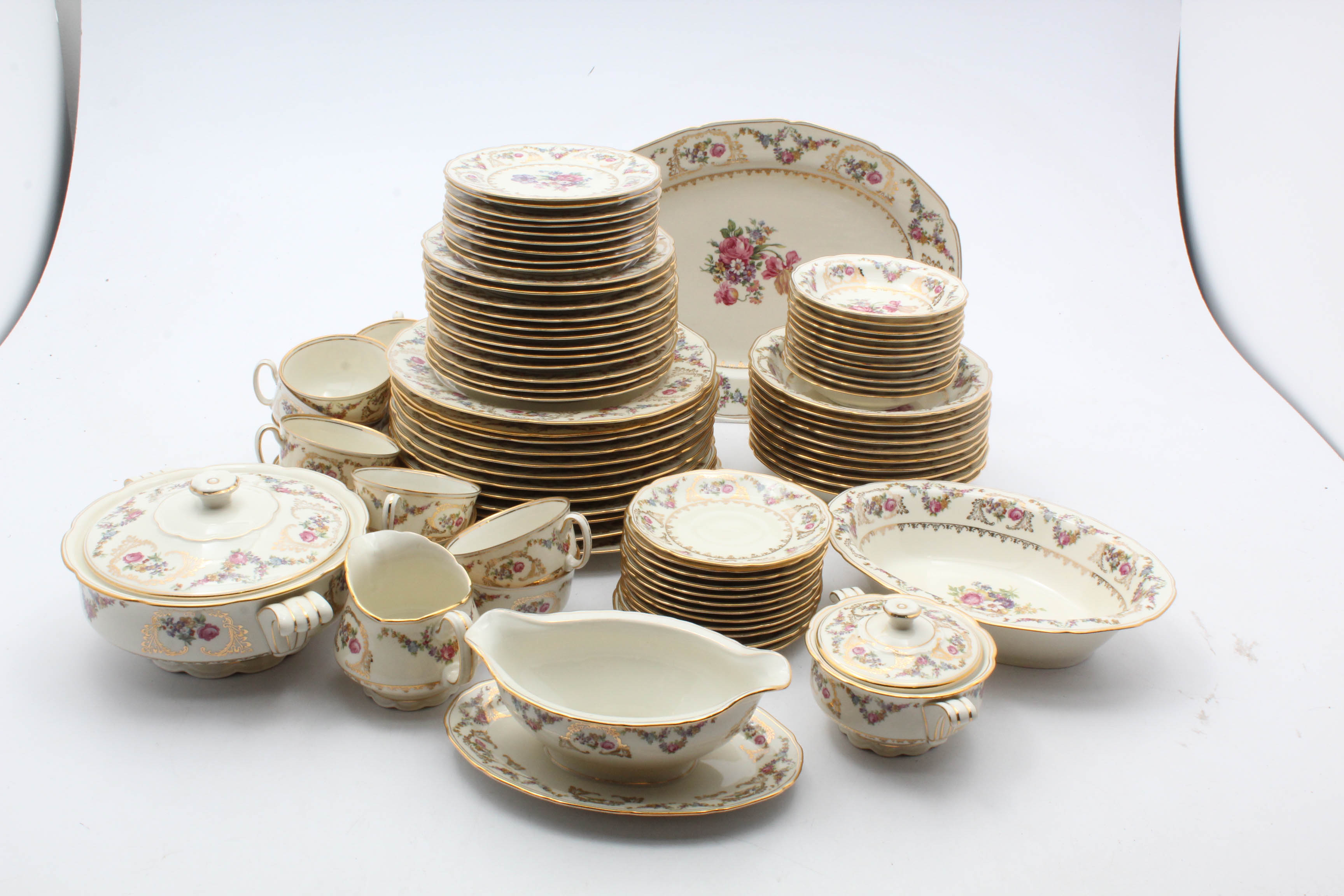Baronet "Caprice" Dinnerware from Bohemia Czechoslovakia