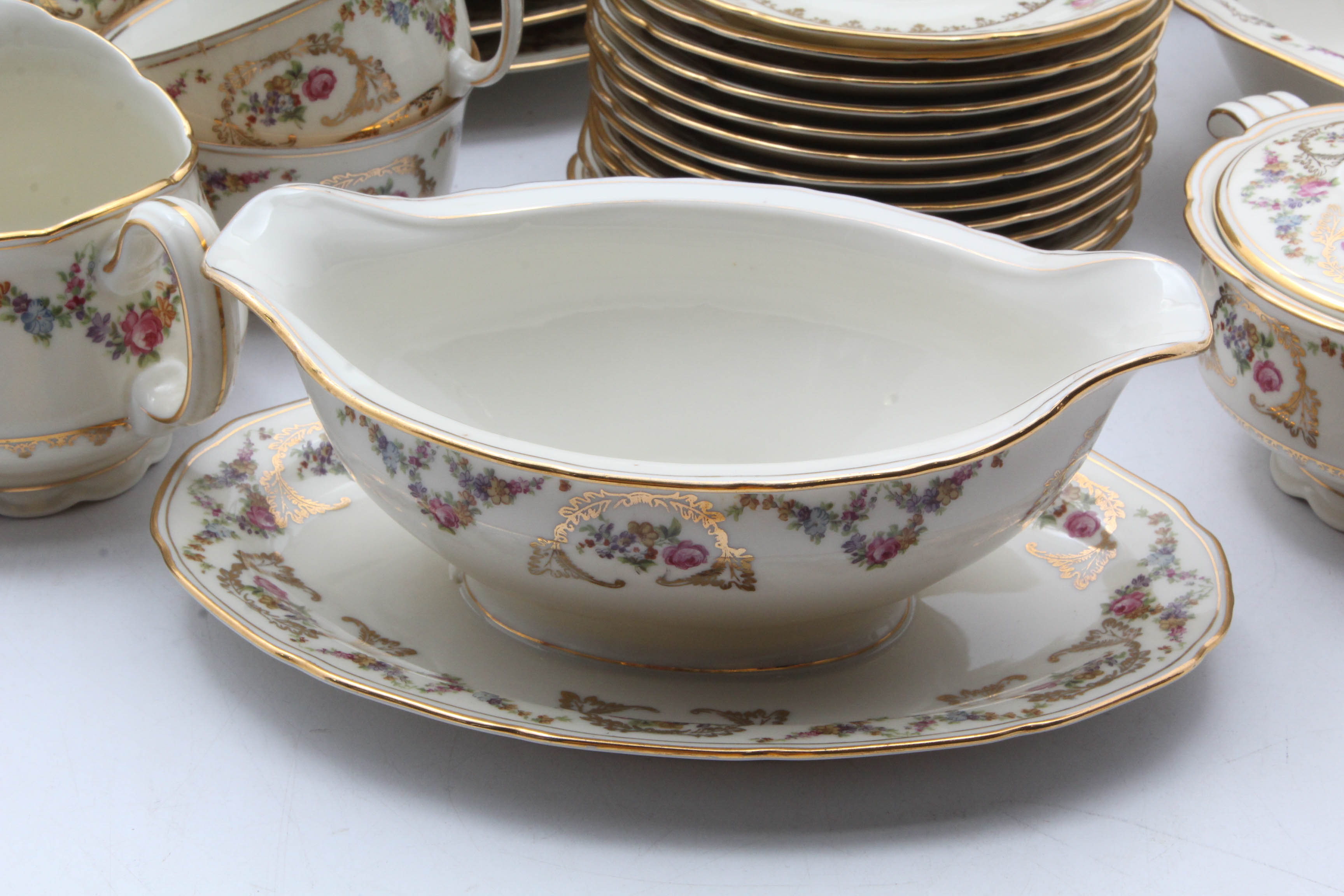 Baronet "Caprice" Dinnerware from Bohemia Czechoslovakia