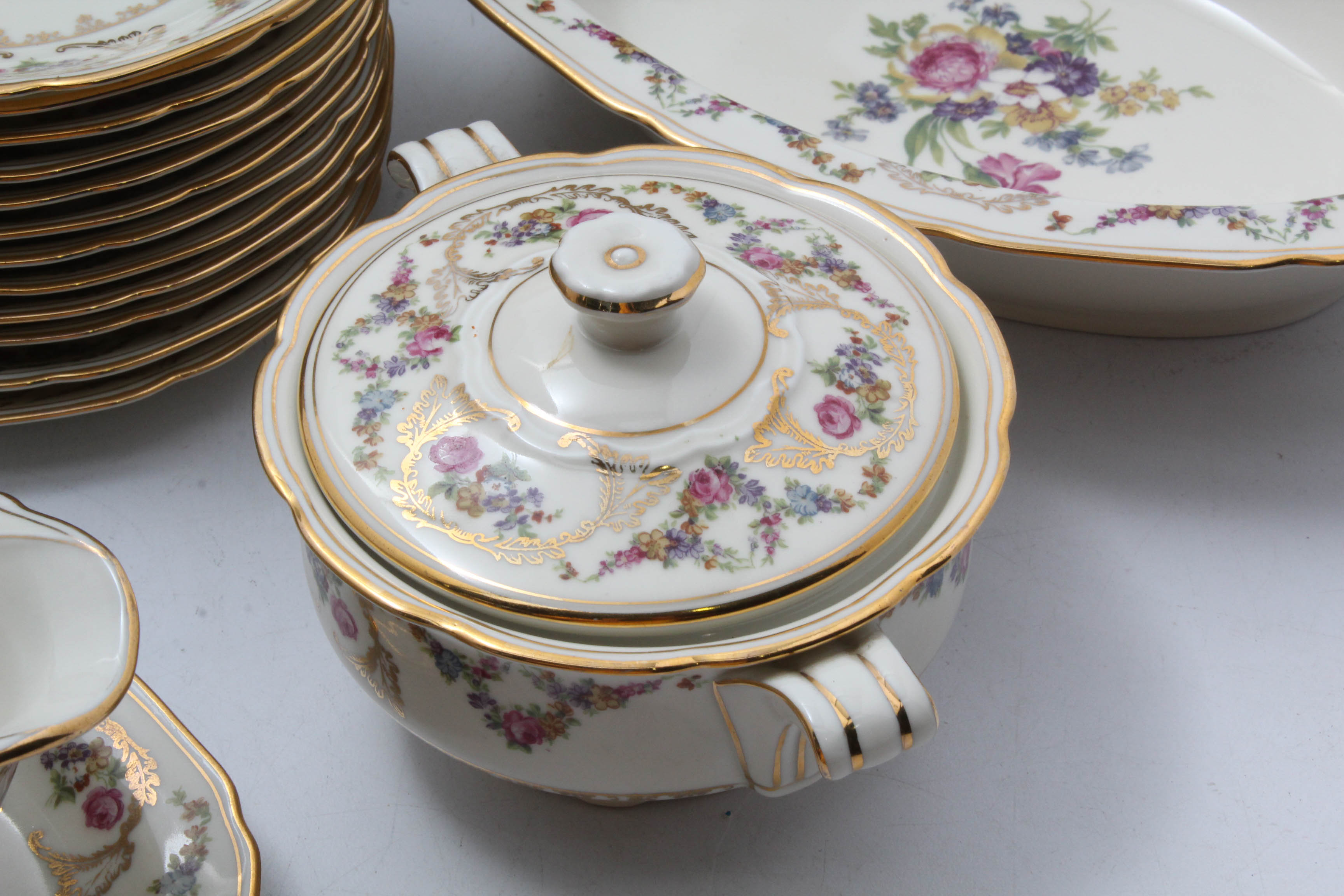 Baronet "Caprice" Dinnerware from Bohemia Czechoslovakia