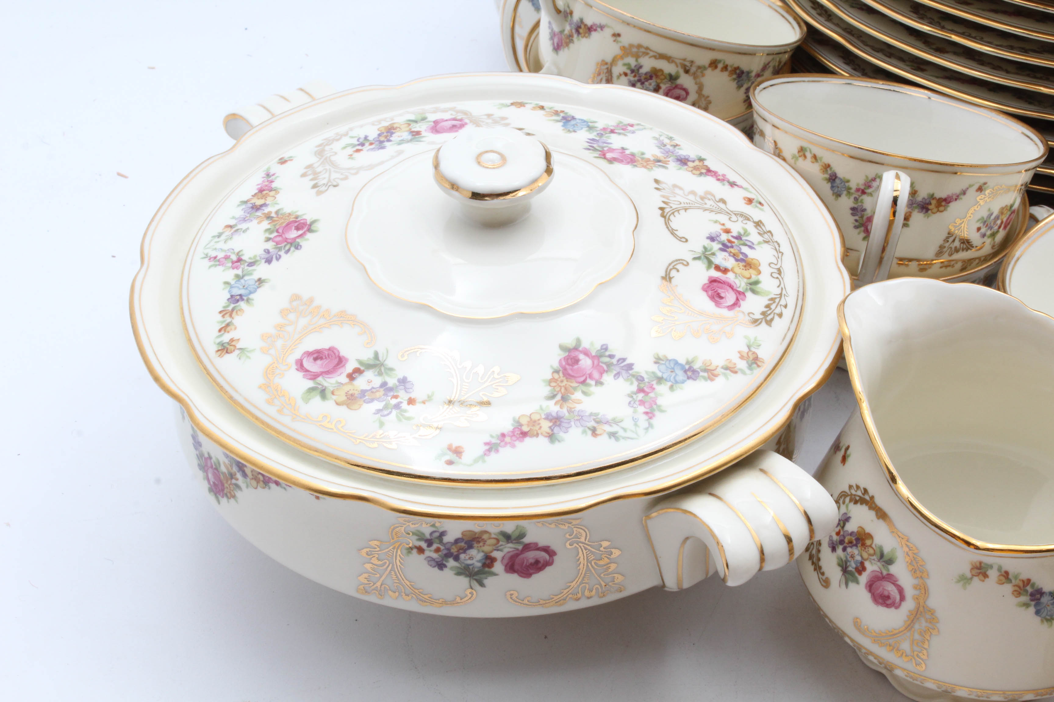 Baronet "Caprice" Dinnerware from Bohemia Czechoslovakia