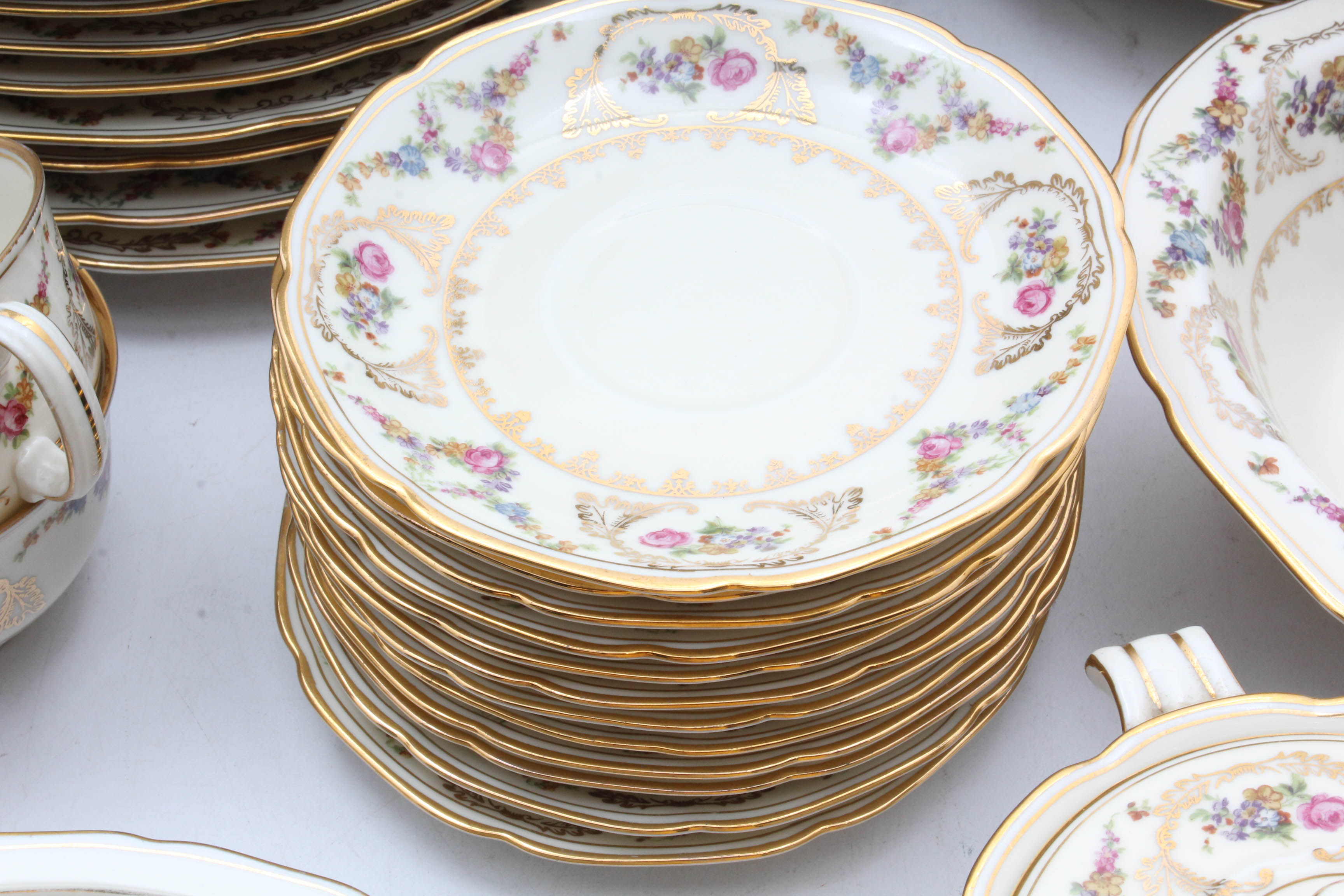 Baronet "Caprice" Dinnerware from Bohemia Czechoslovakia