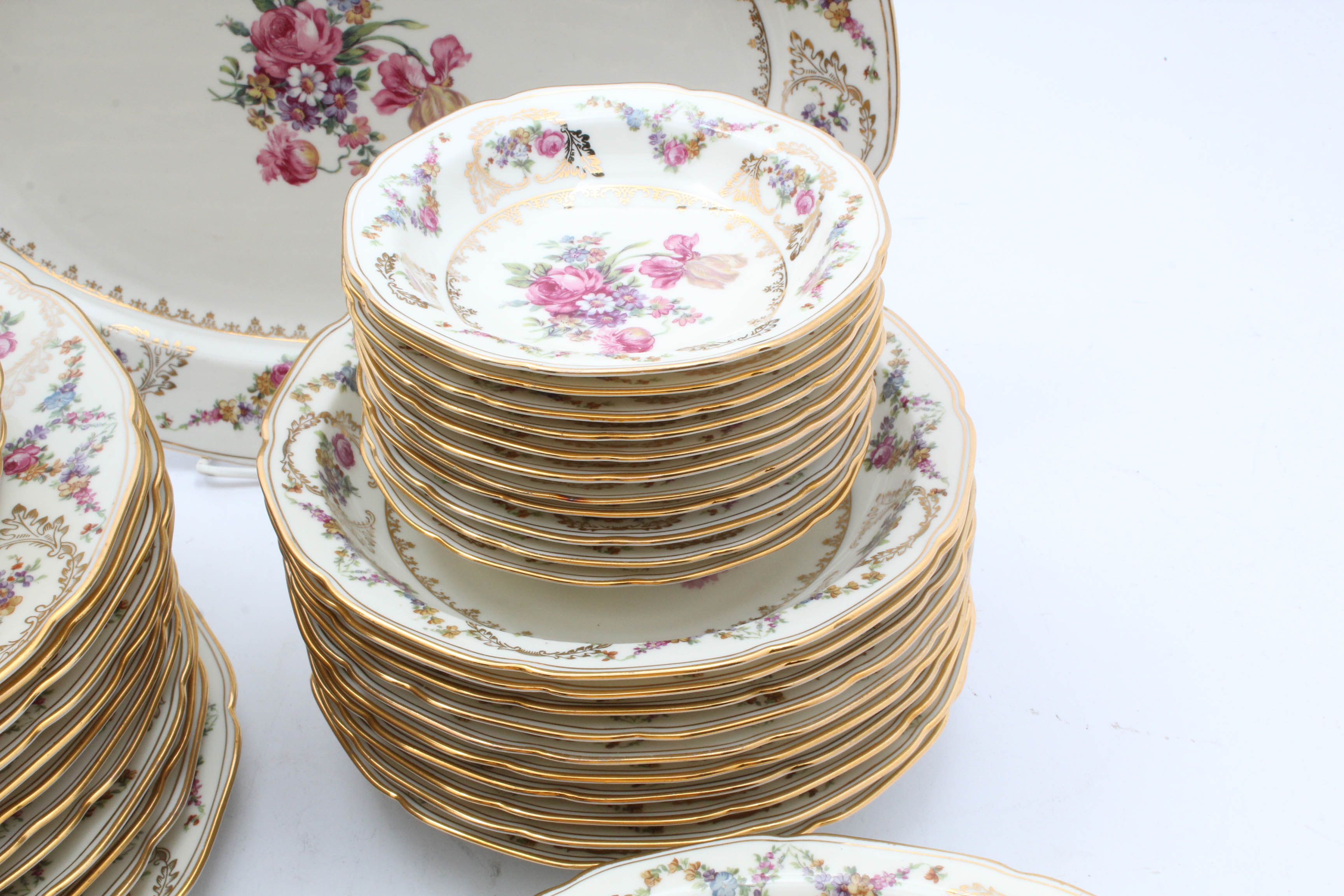 Baronet "Caprice" Dinnerware from Bohemia Czechoslovakia