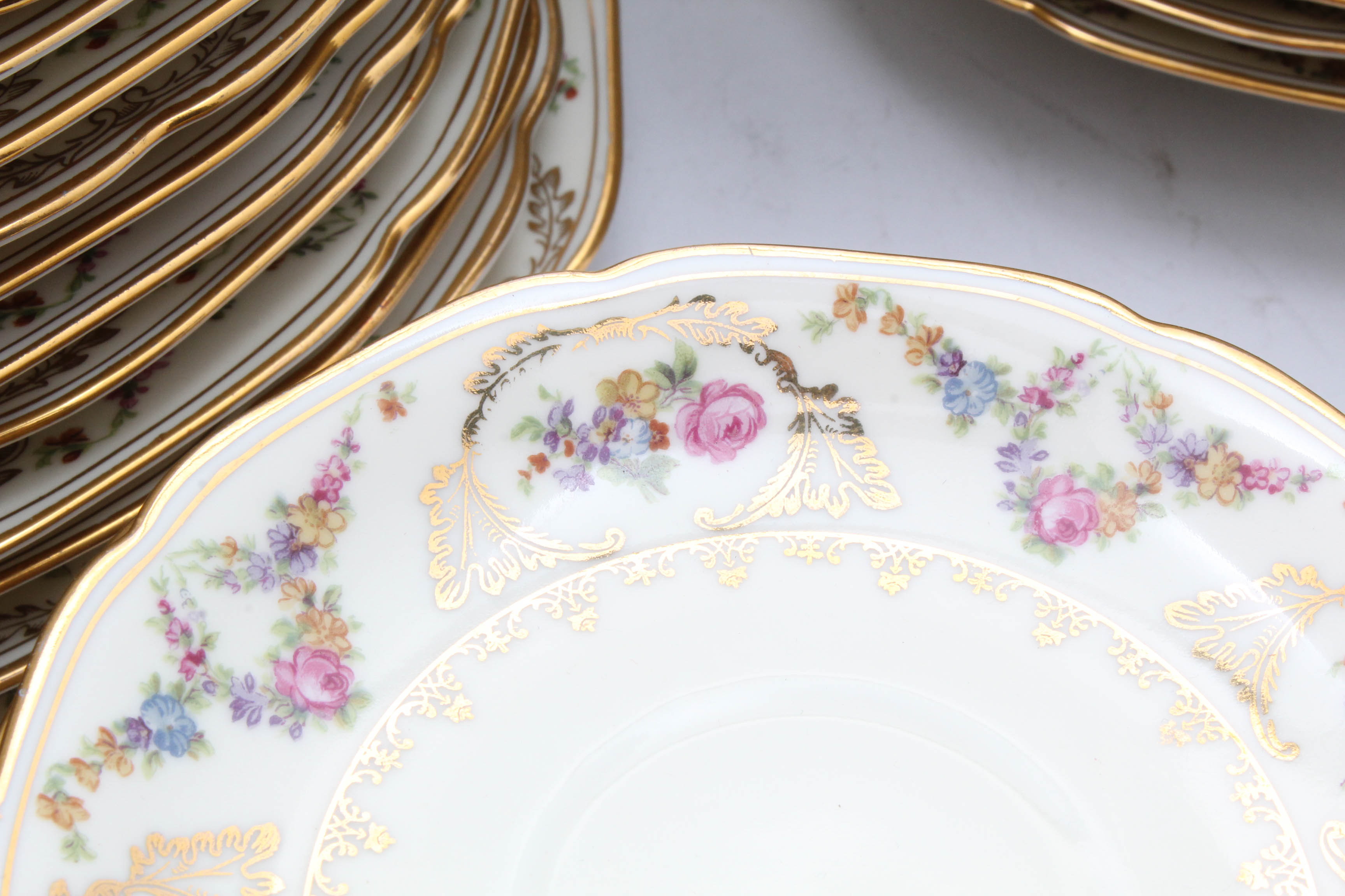 Baronet "Caprice" Dinnerware from Bohemia Czechoslovakia