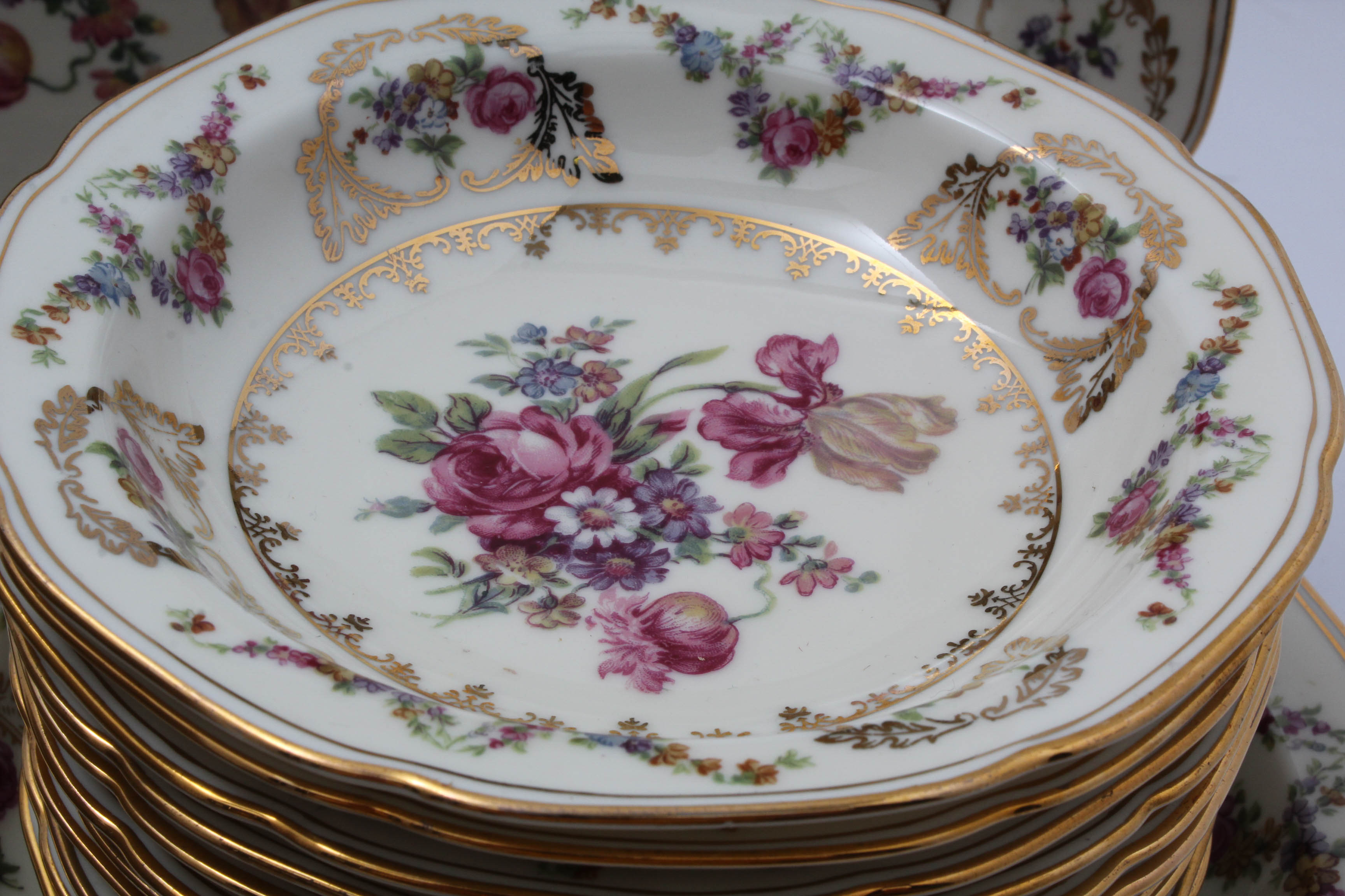 Baronet "Caprice" Dinnerware from Bohemia Czechoslovakia