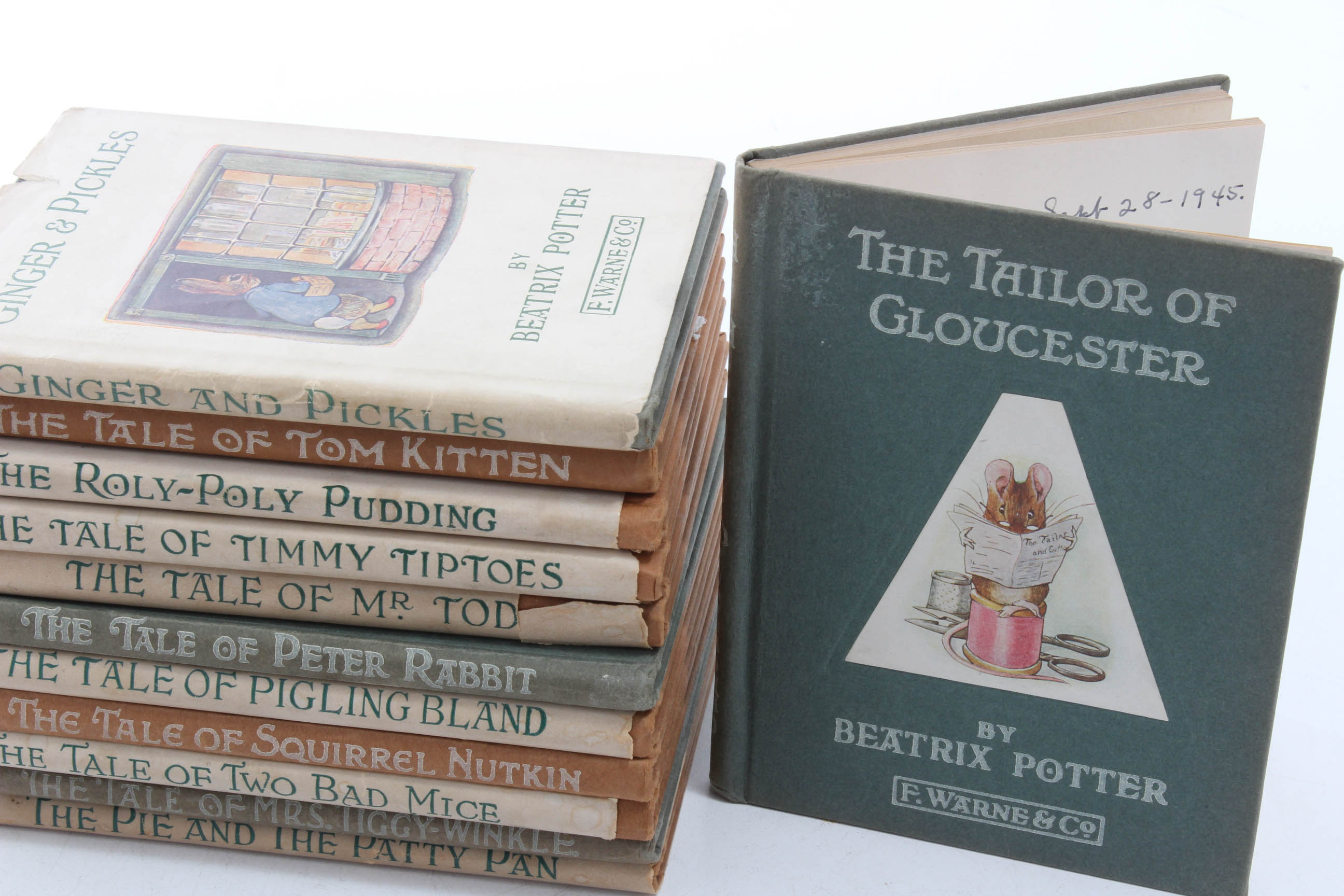 1900s-1930s Beatrix Potter Children's Book Collection