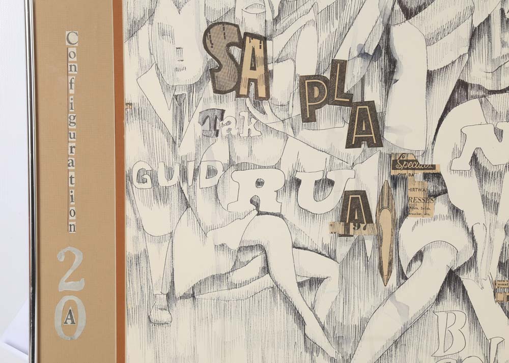 Anthony Cardoso Ink Drawing "Configuration"